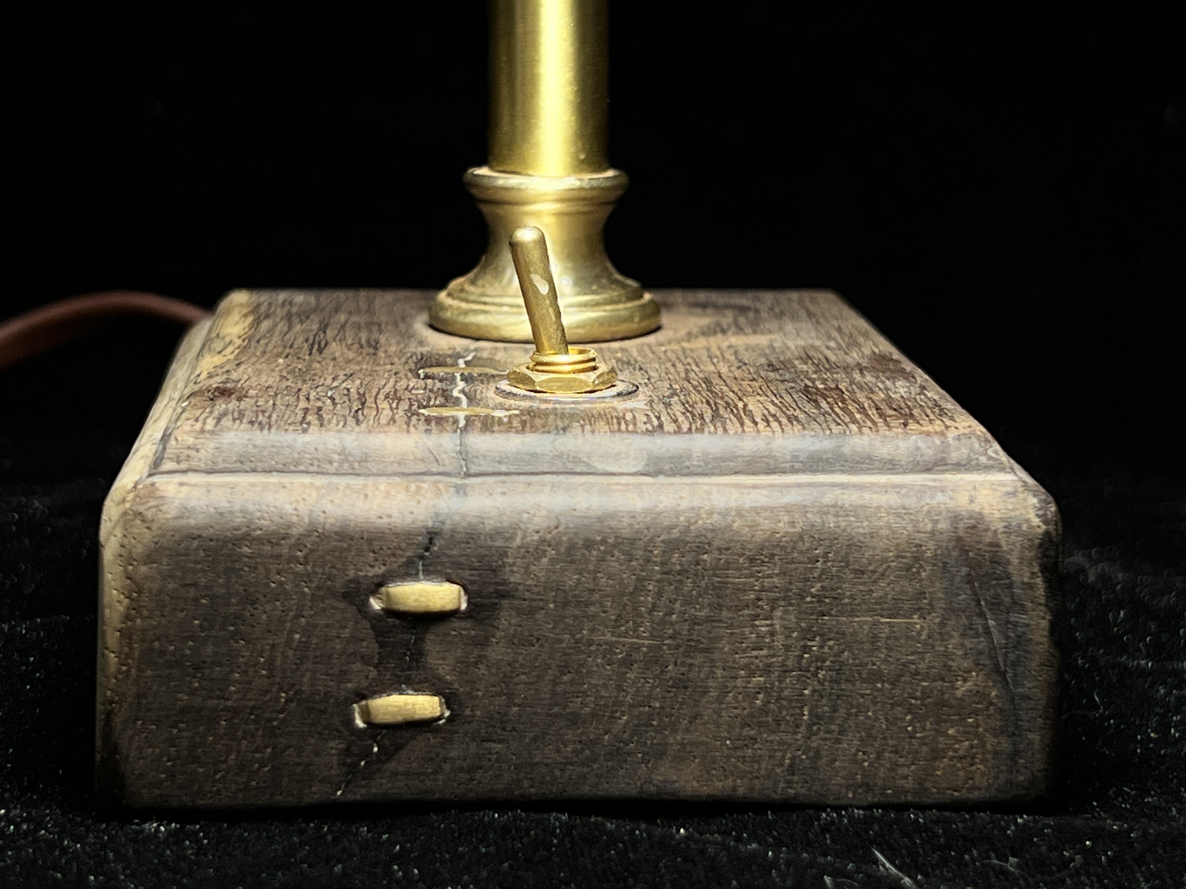 Original handmade retro industrial style night light 