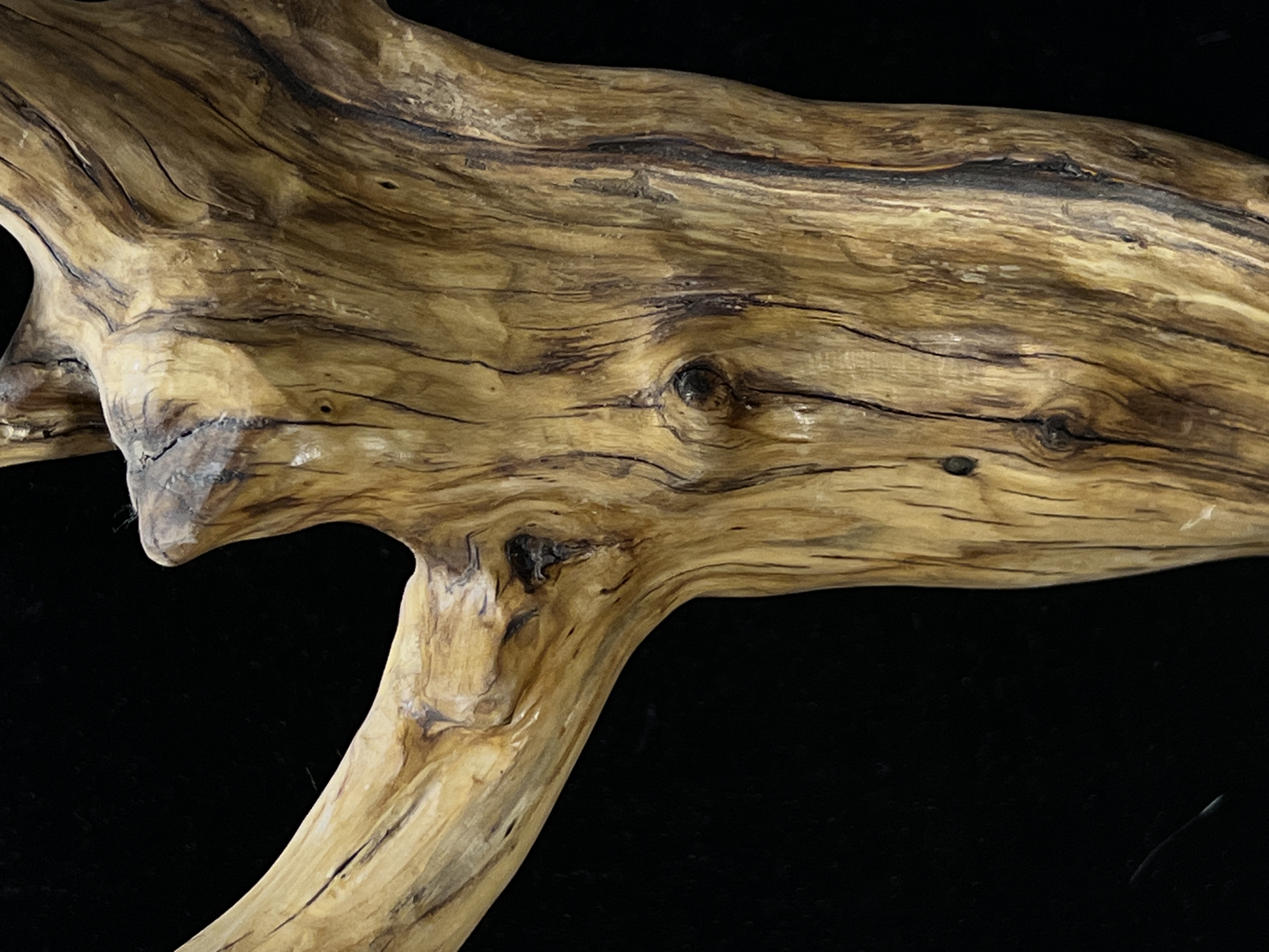 Original handmade random wooden ambient light 