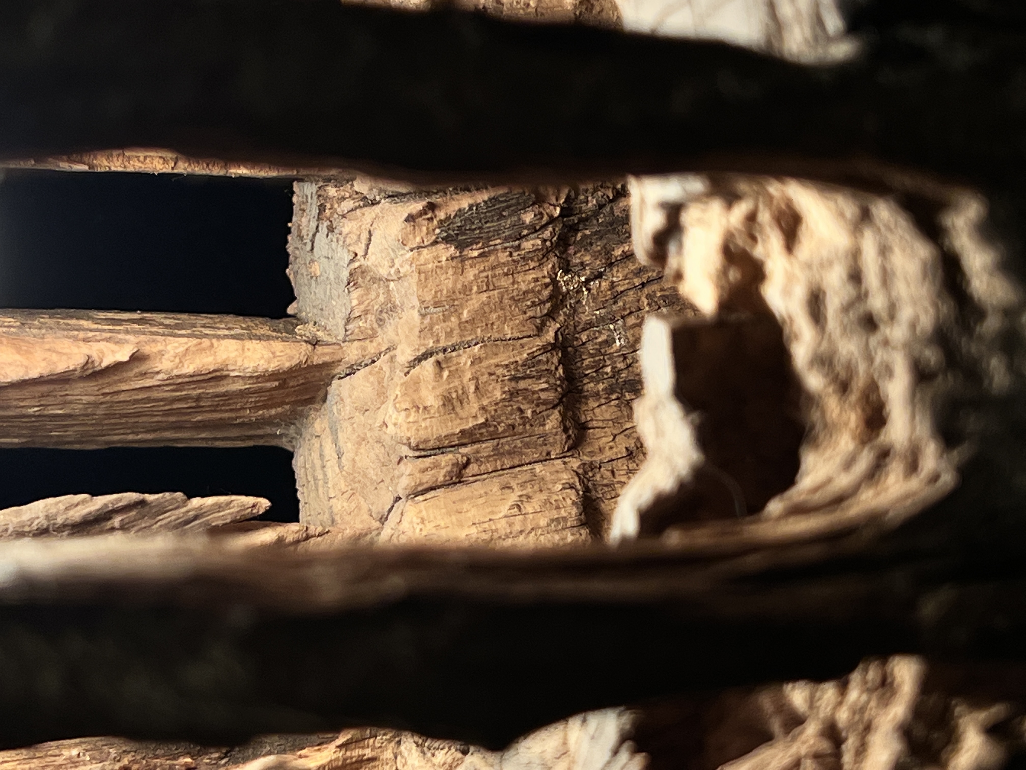 Original handmade old wood and new atmosphere light 