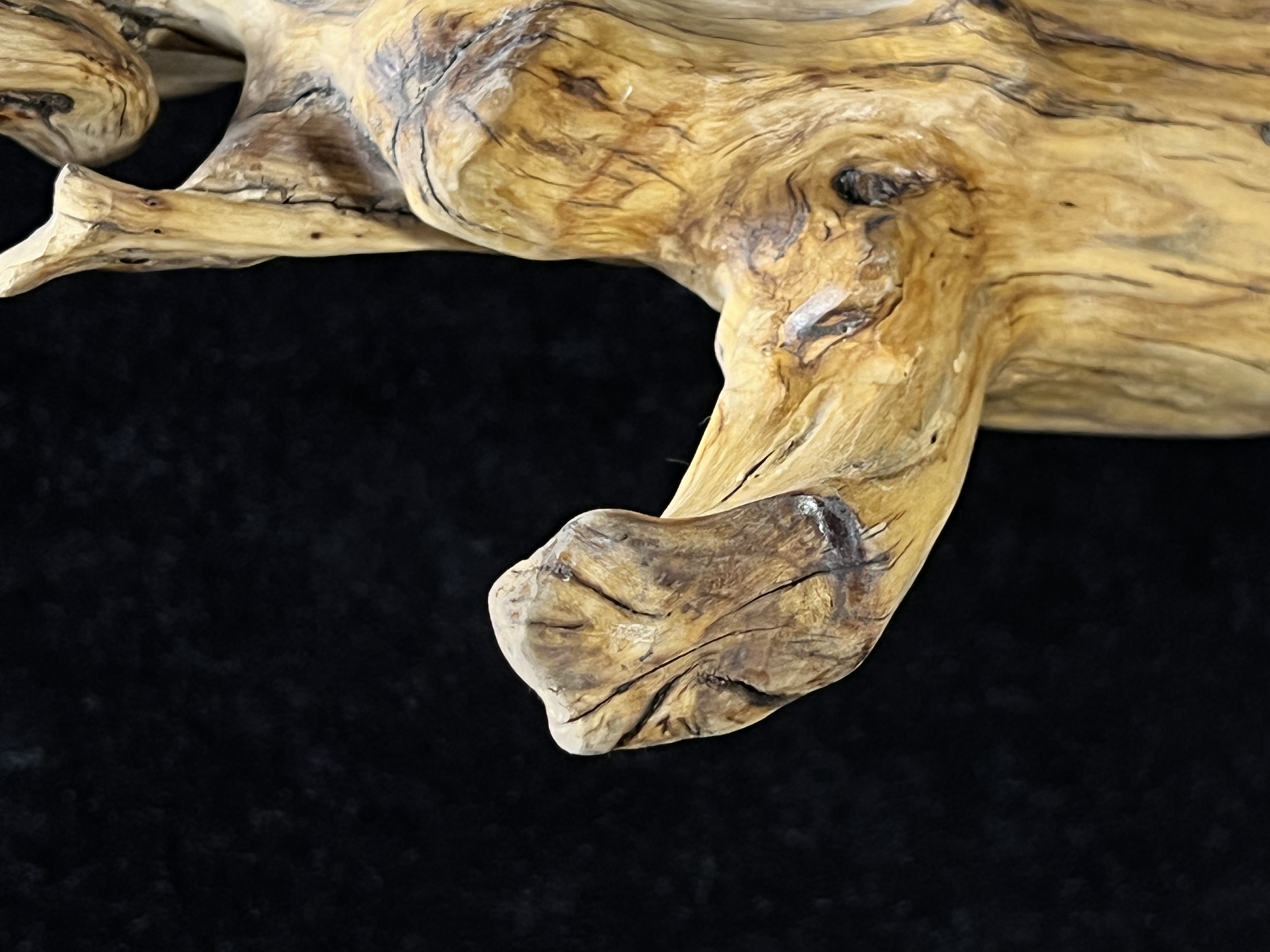 Original handmade random wooden ambient light 