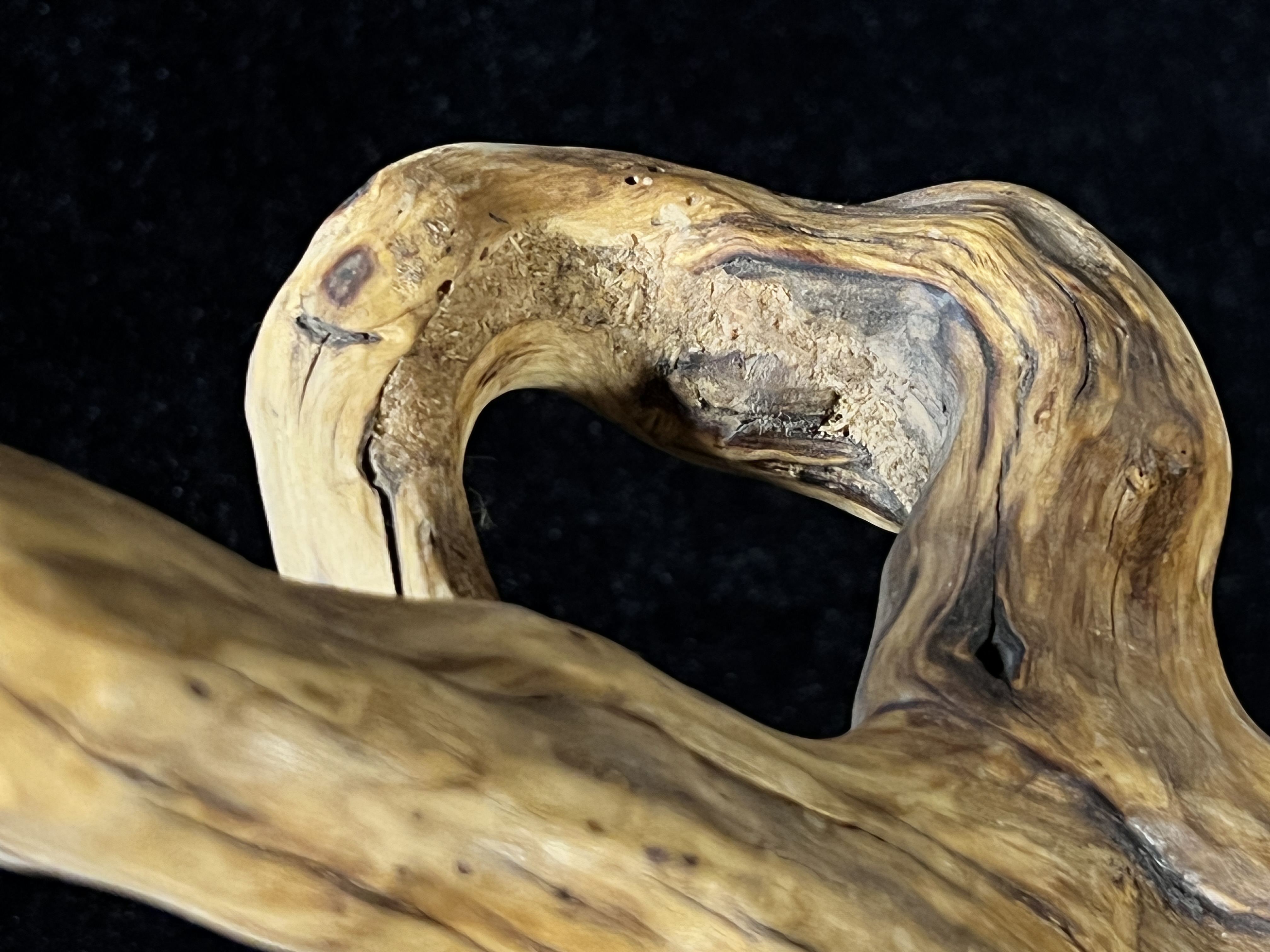 Original handmade random wooden ambient light 