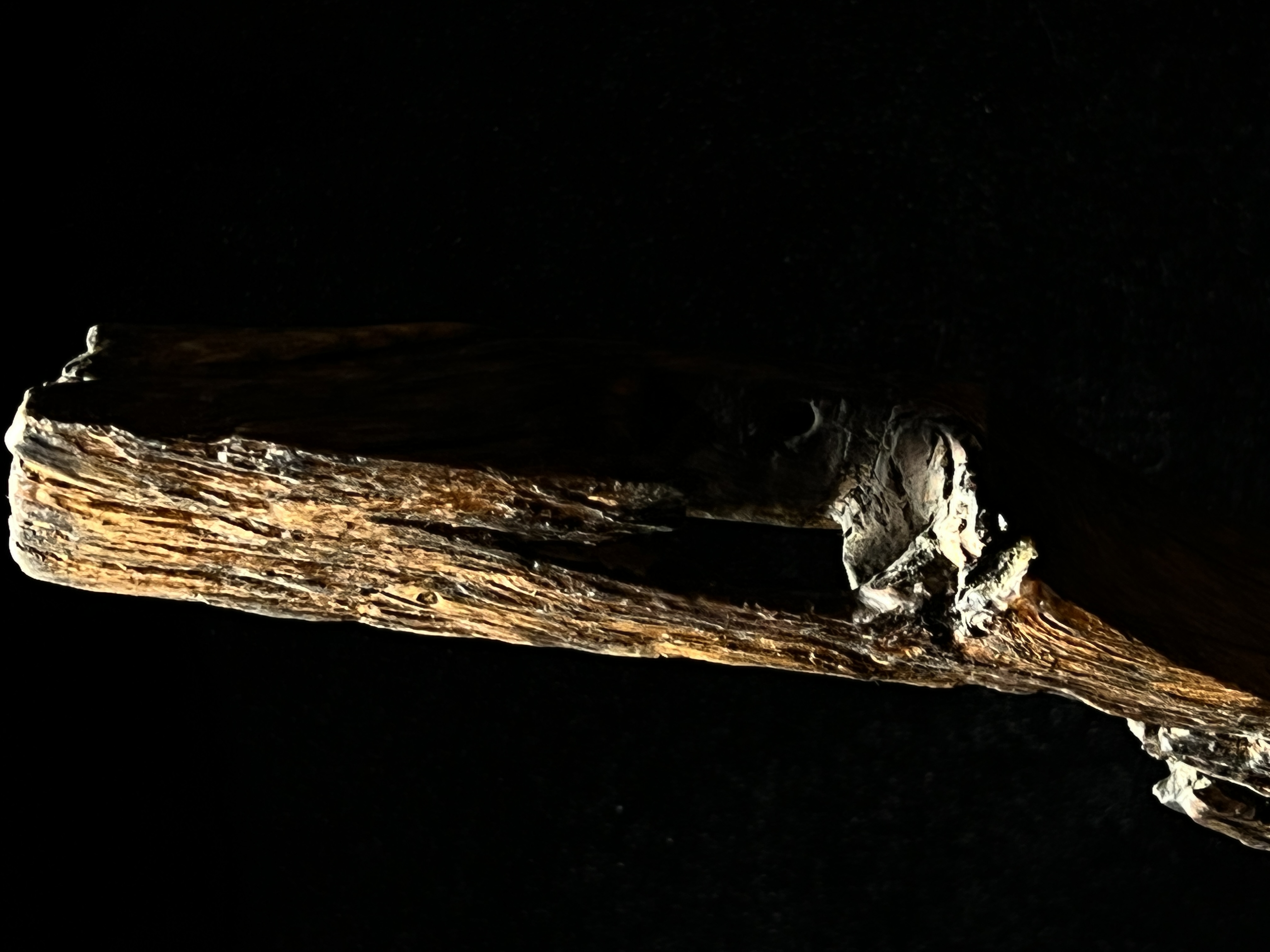 Original handmade old wood new Zen floor lamp 