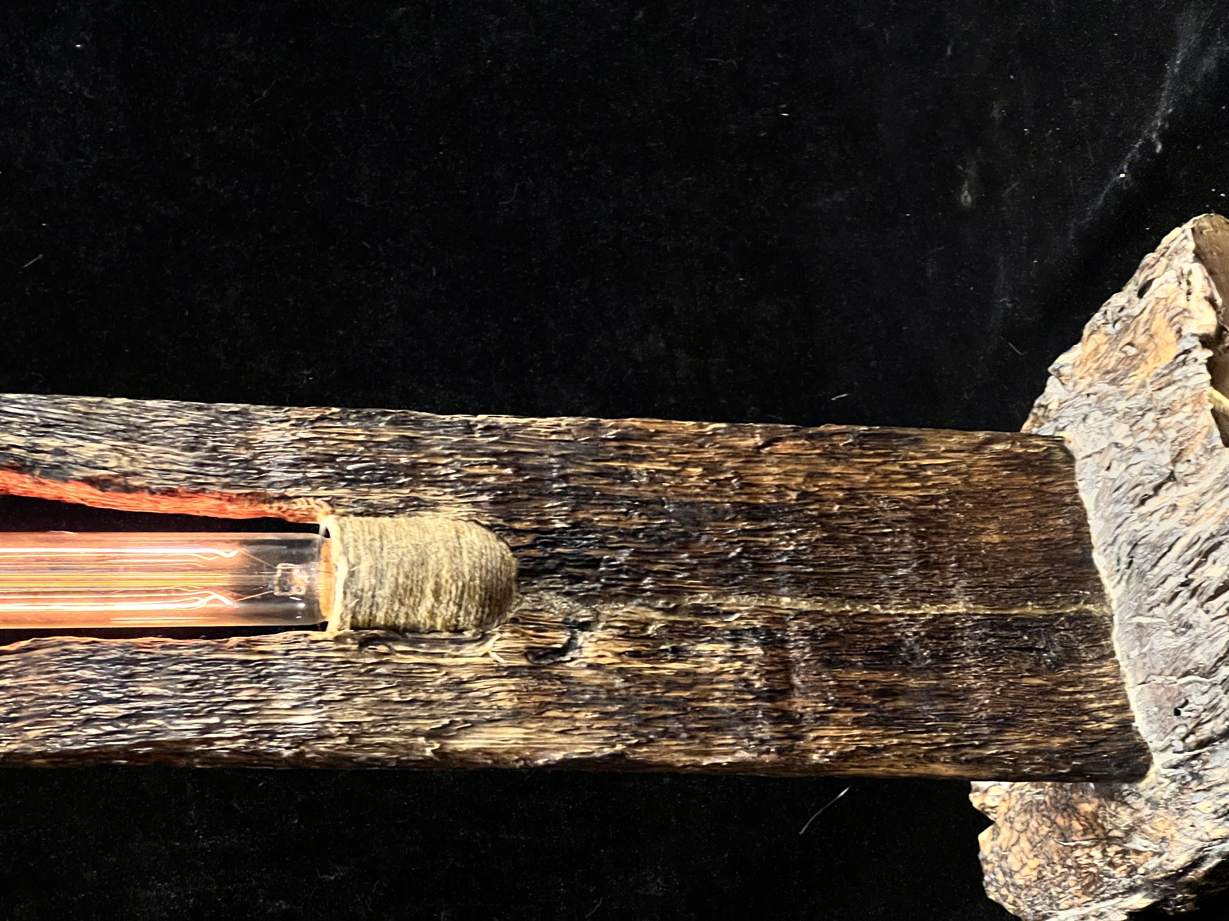 Original handmade old wood new atmosphere lamp 