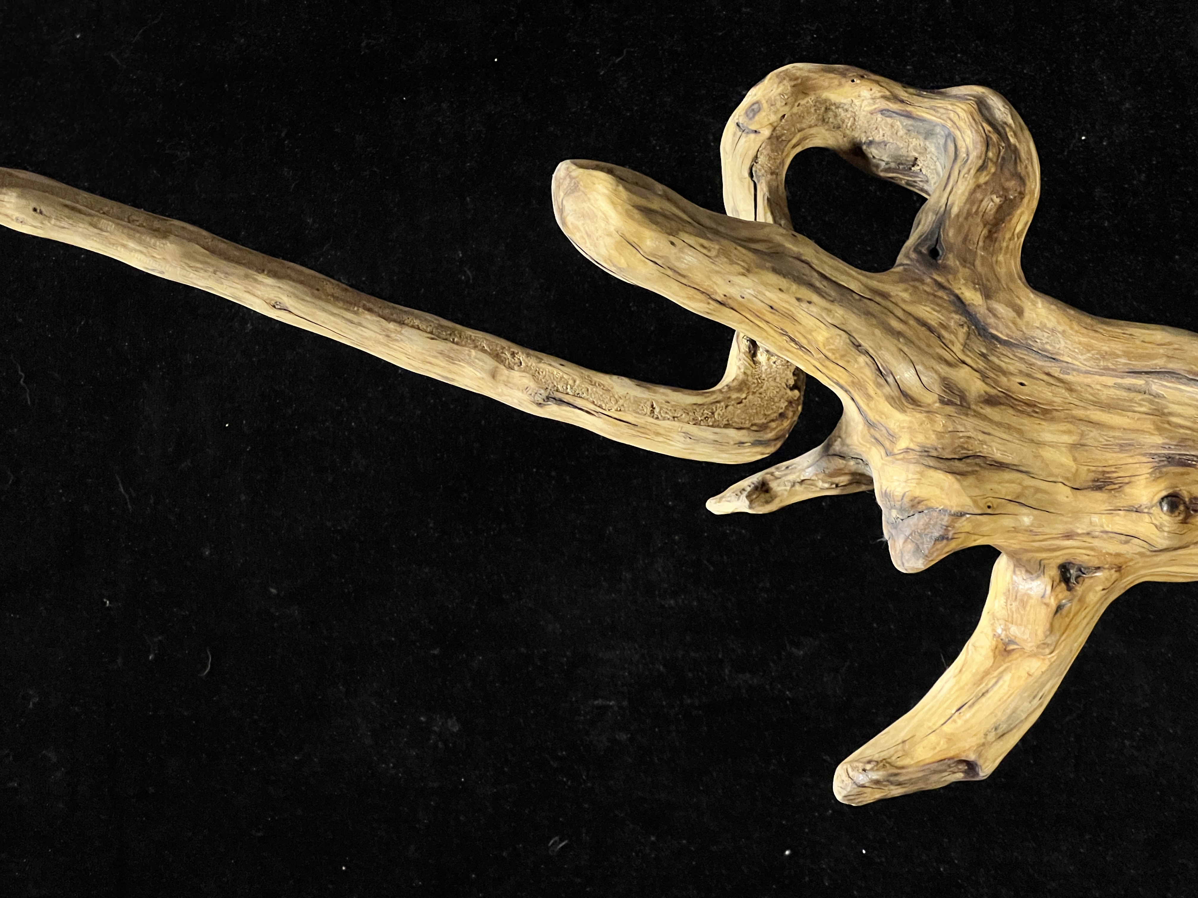 Original handmade random wooden ambient light 