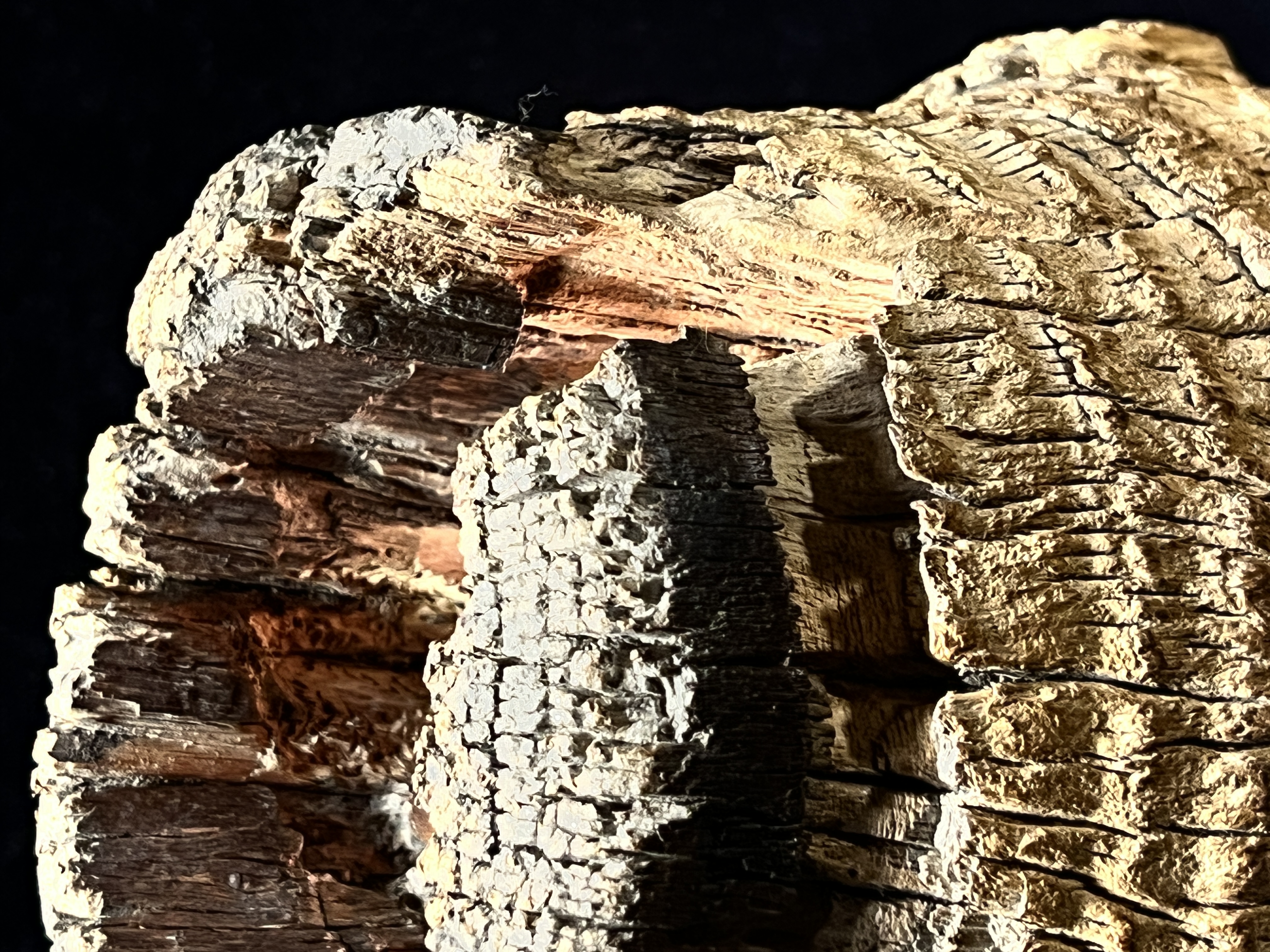 Original handmade old wood and new atmosphere light 