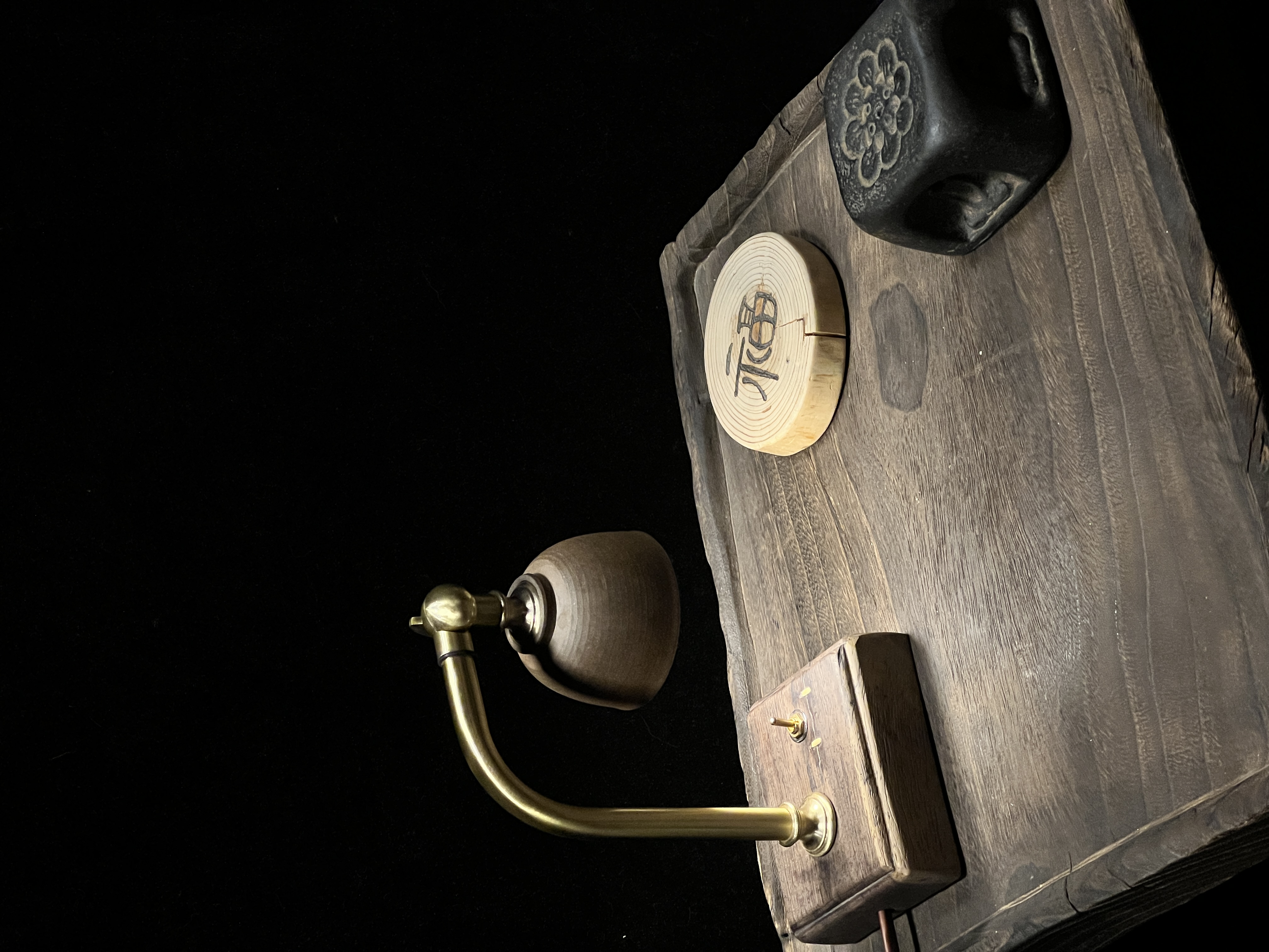 Original handmade retro industrial style night light 