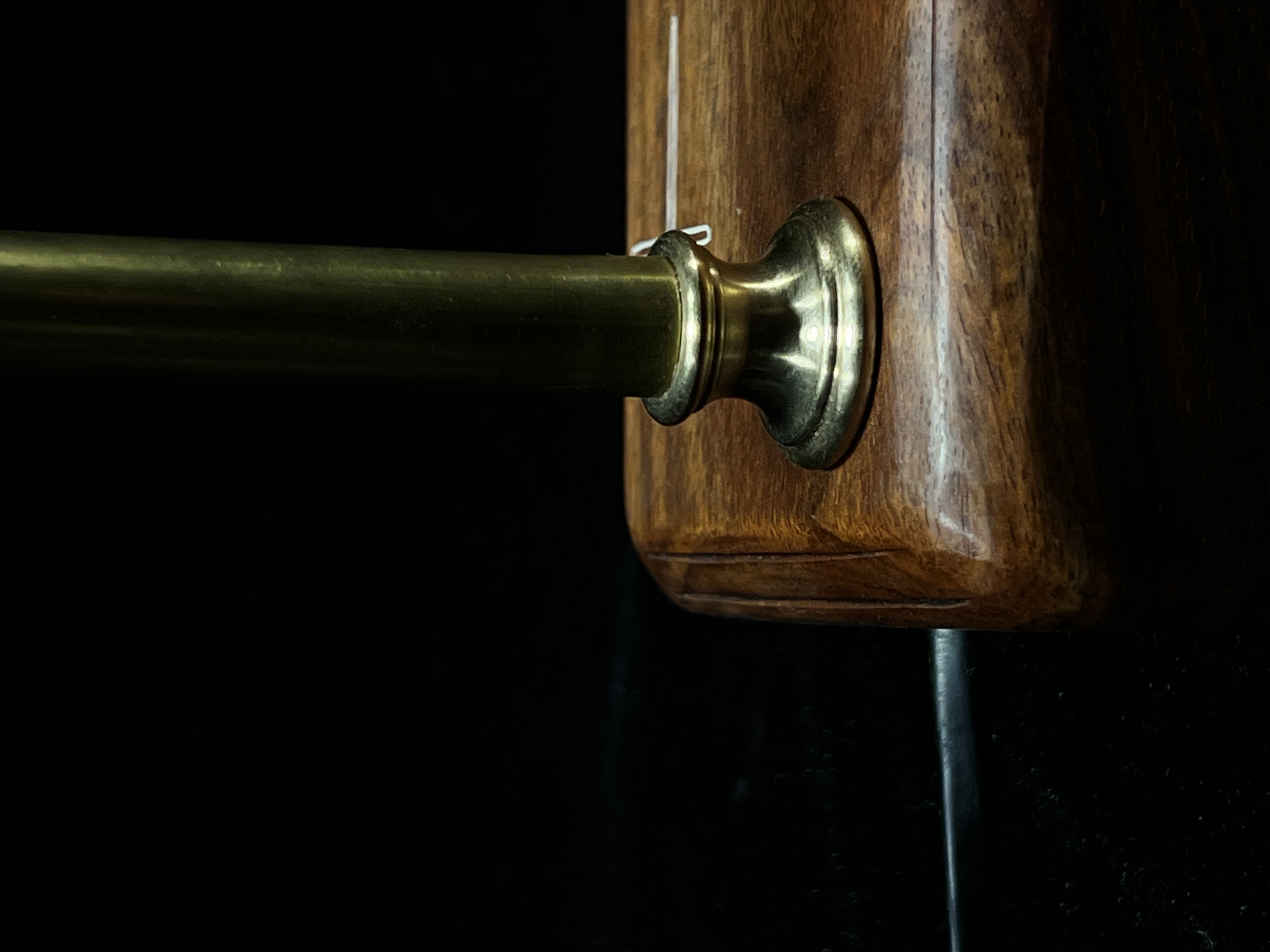 Original handmade retro industrial style silver-embedded table lamp 