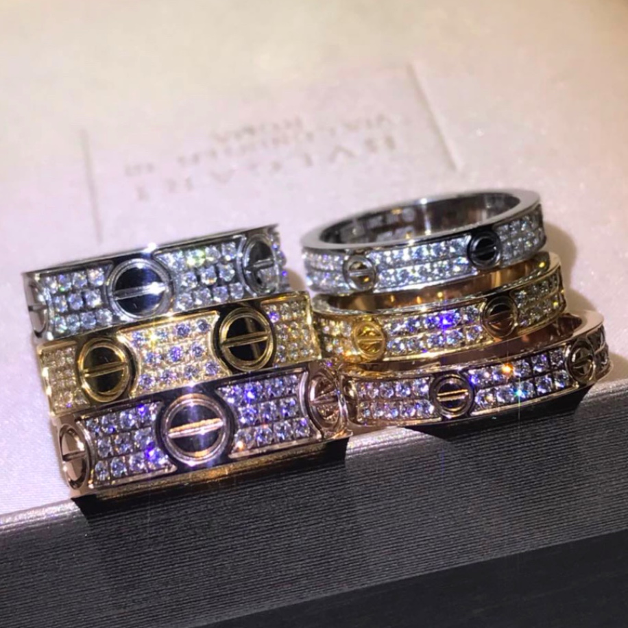 Cartier Starry Couple Ring Narrow Wide Version