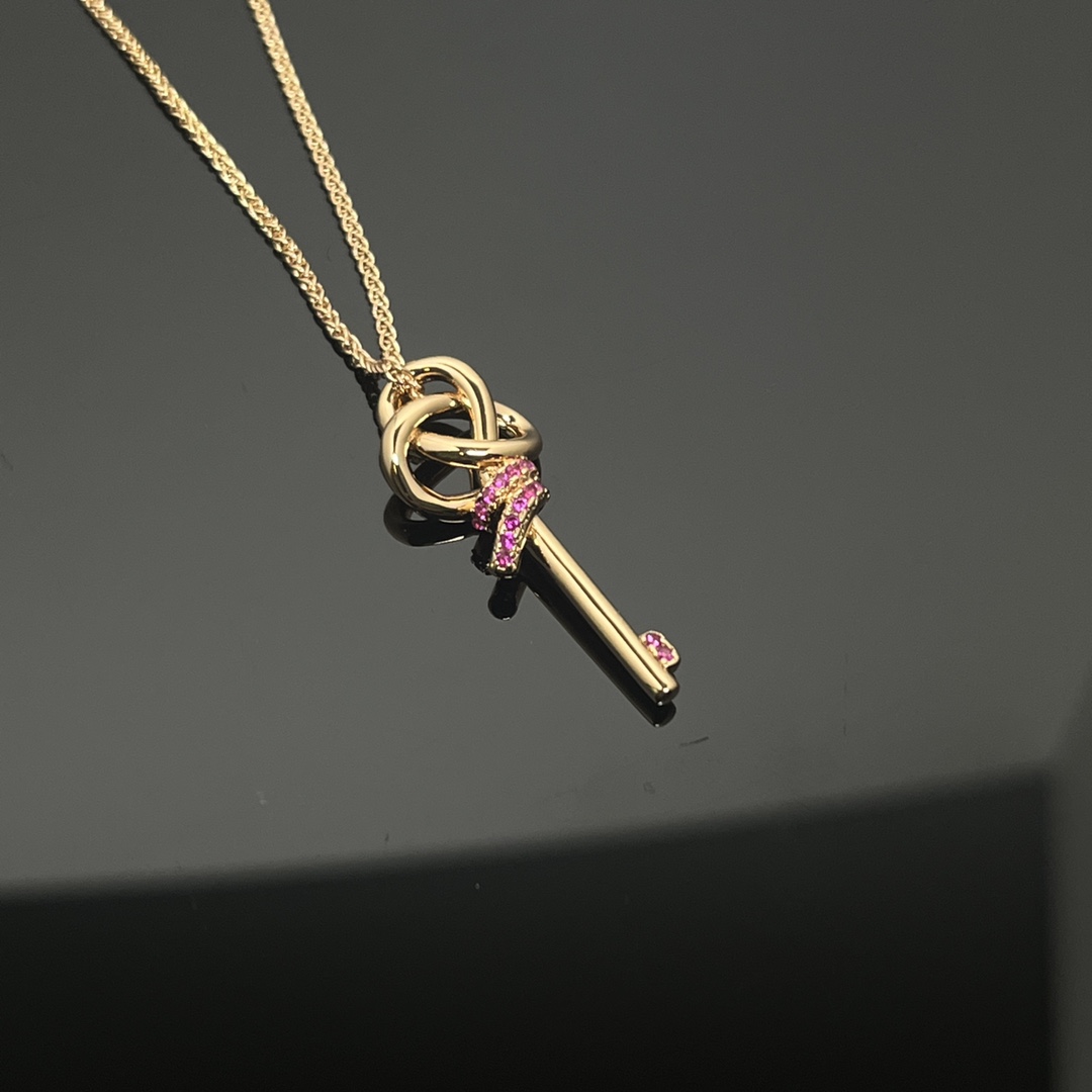 Tiffany necklace New kink key necklace