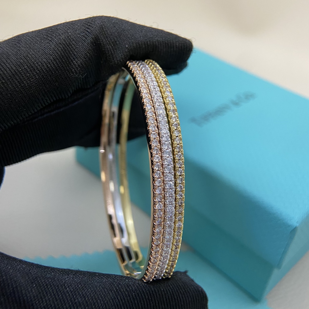 Tiffany full diamond bracelet