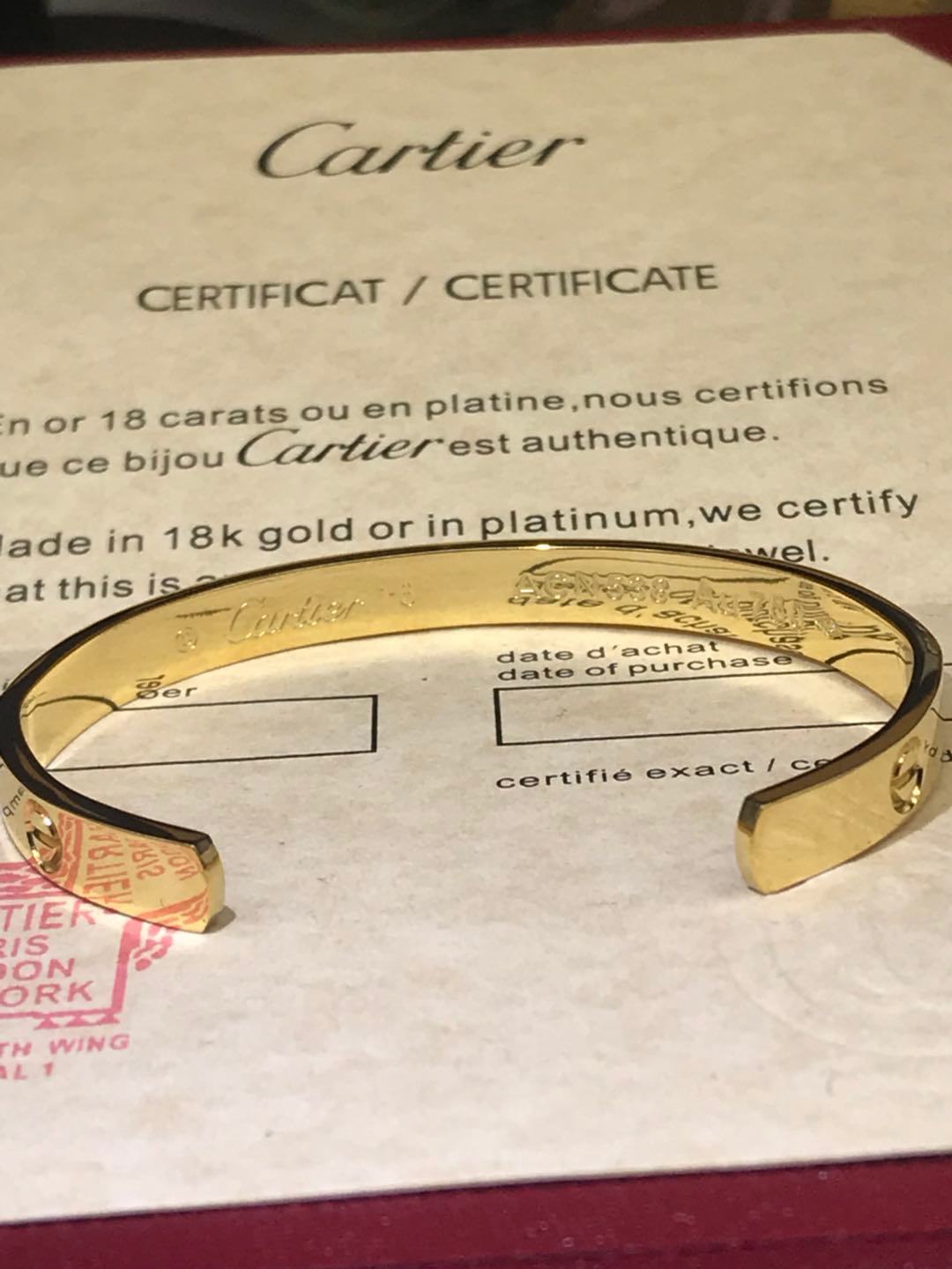 Cartier Love Bracelet Open Couple Bracelet with Diamonds