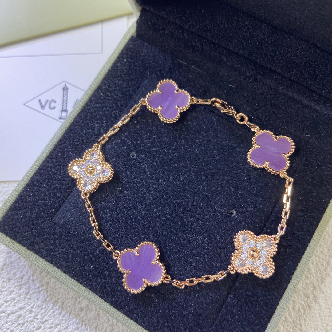 Van Cleef & Arpels Violet Limited Edition Color Bracelet