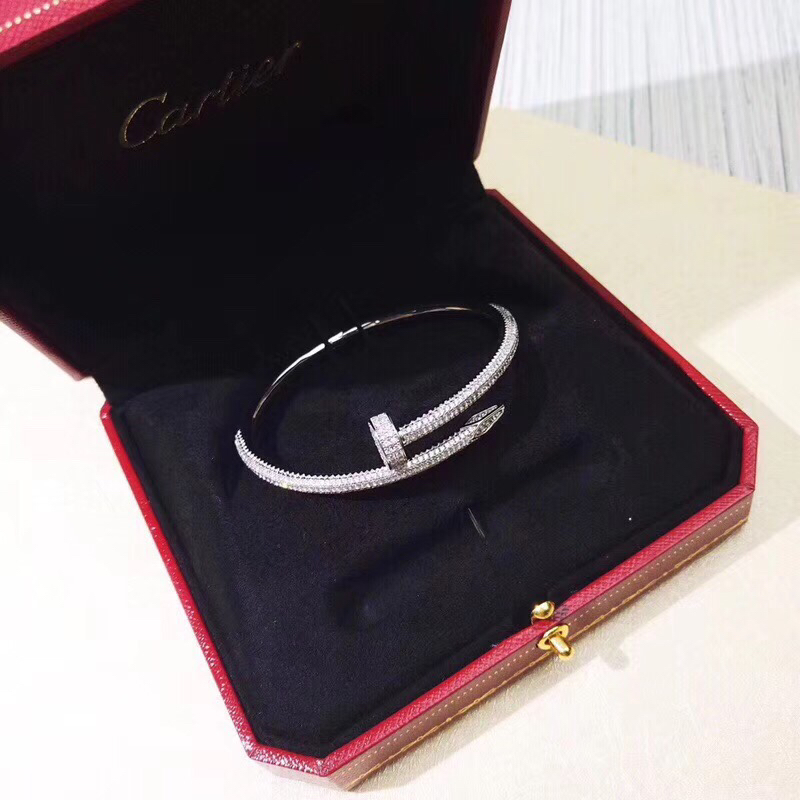 Cartier bracelet Full diamond nail bracelet