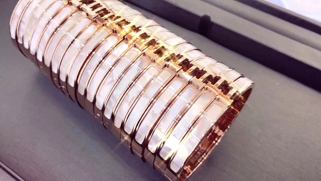 Hermes bracelet Mother-of-pearl bracelet