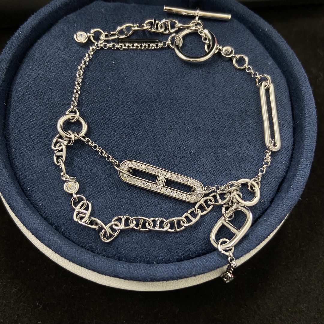 Hermes Bracelet New tassel pig nose bracelet