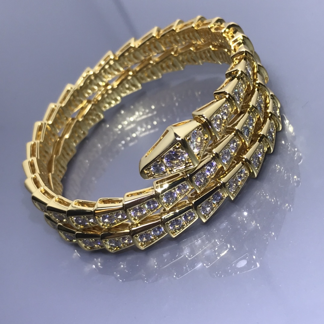Bulgari bracelet New three-circle starry snake bracelet