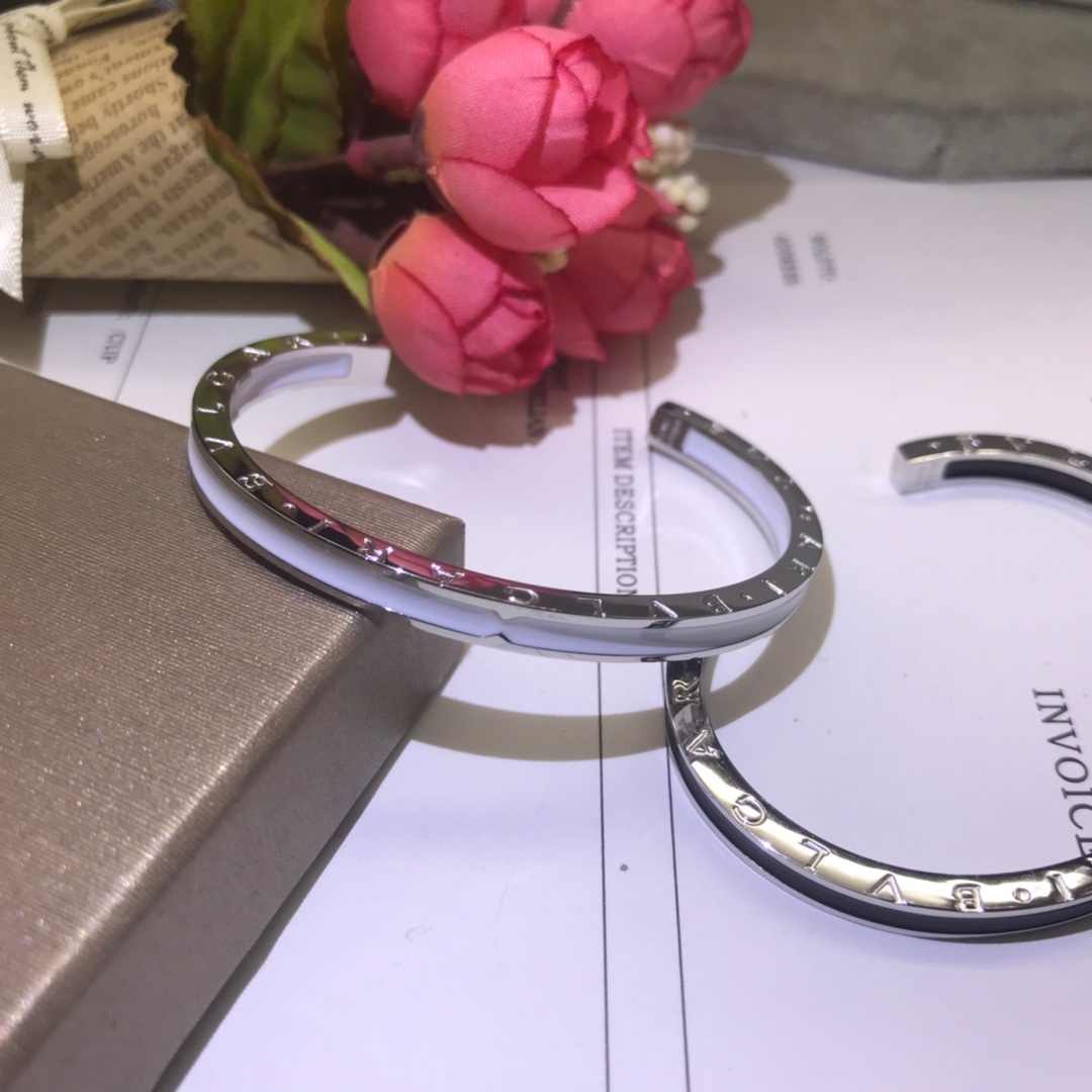 Bulgari Bracelet New open-ended C-shaped couple bracelet
