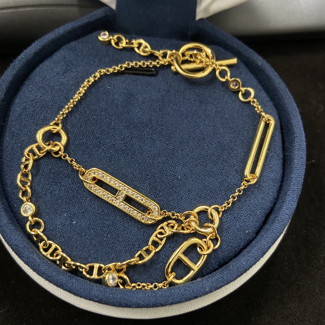 Hermes Bracelet New tassel pig nose bracelet