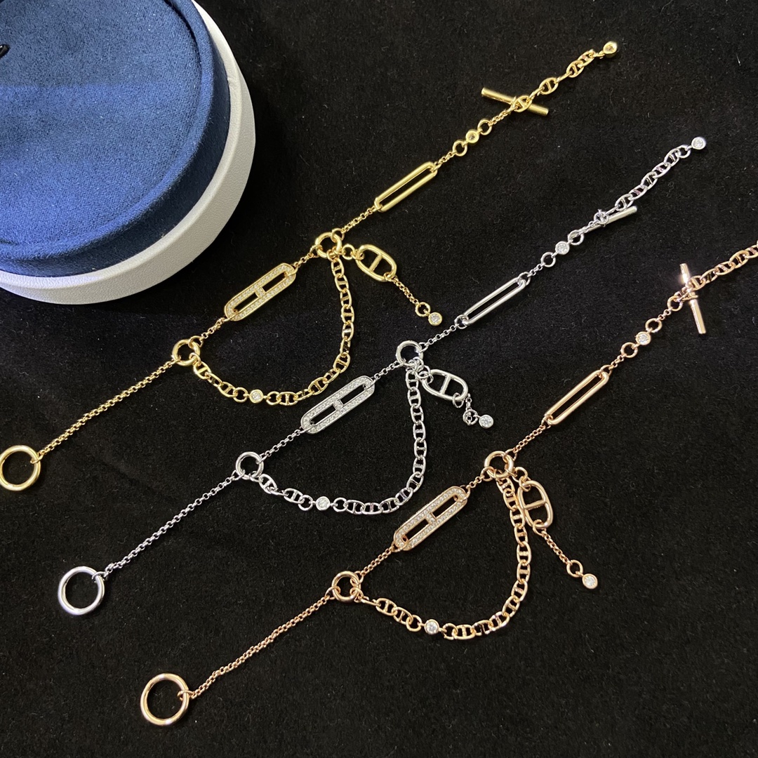 Hermes Bracelet New tassel pig nose bracelet