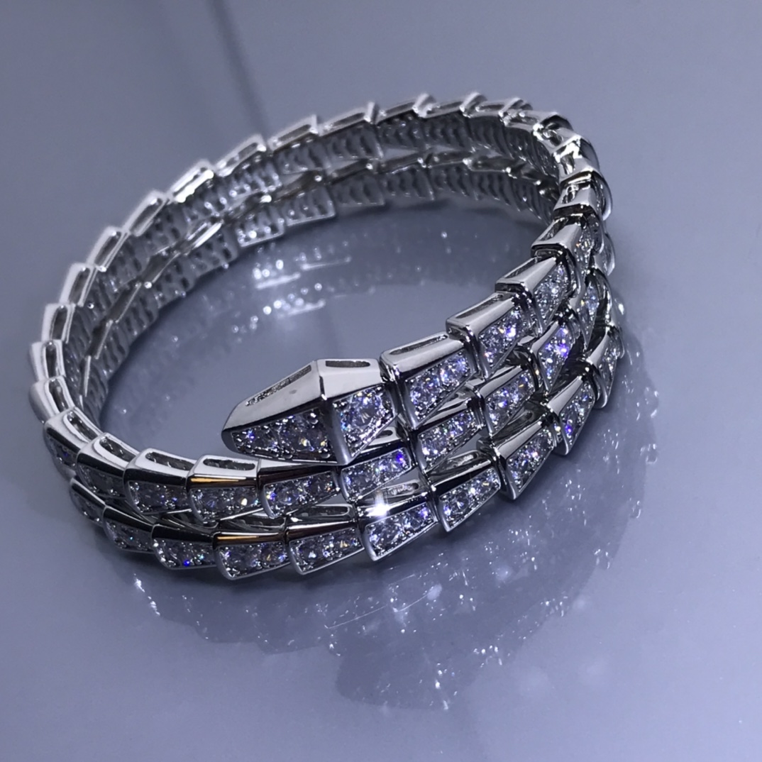 Bulgari bracelet New three-circle starry snake bracelet