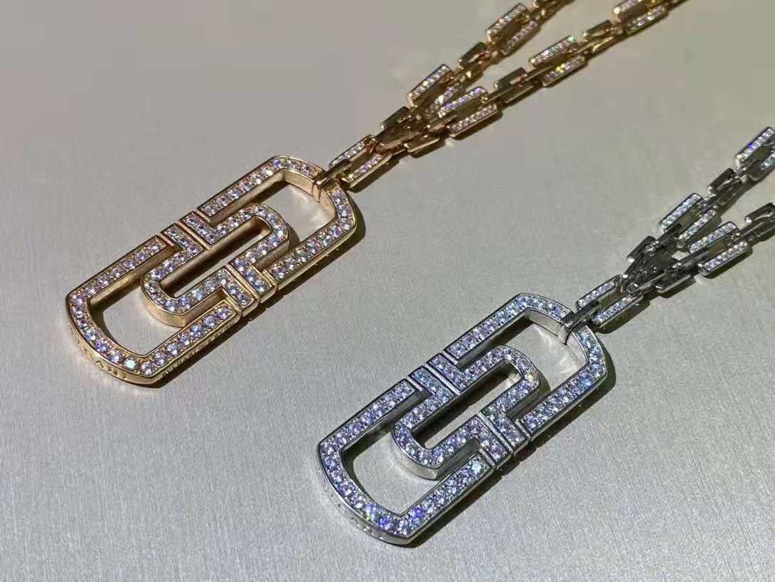 Bulgari necklace New back shape starry necklace