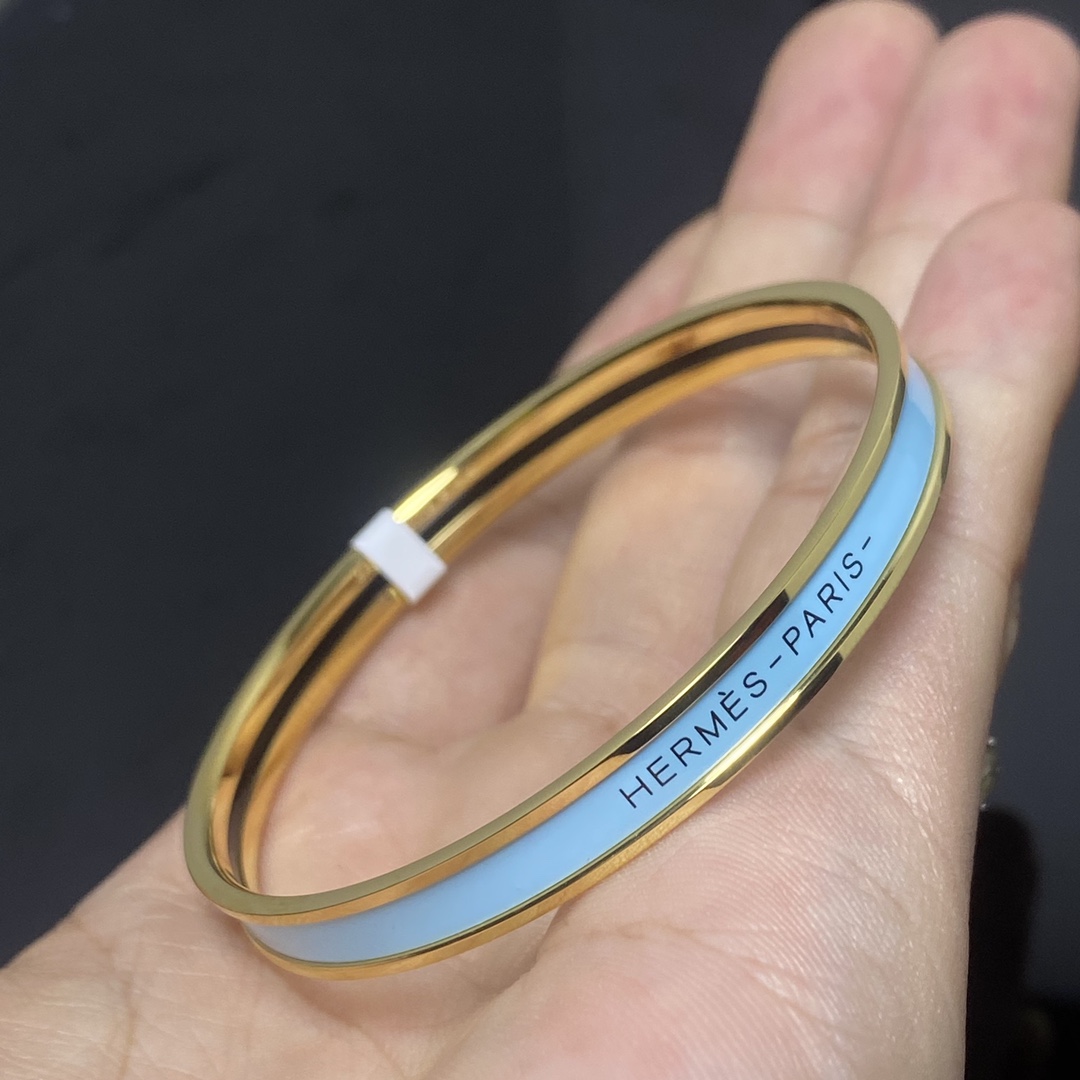 Hermes bracelet New enamel bracelet