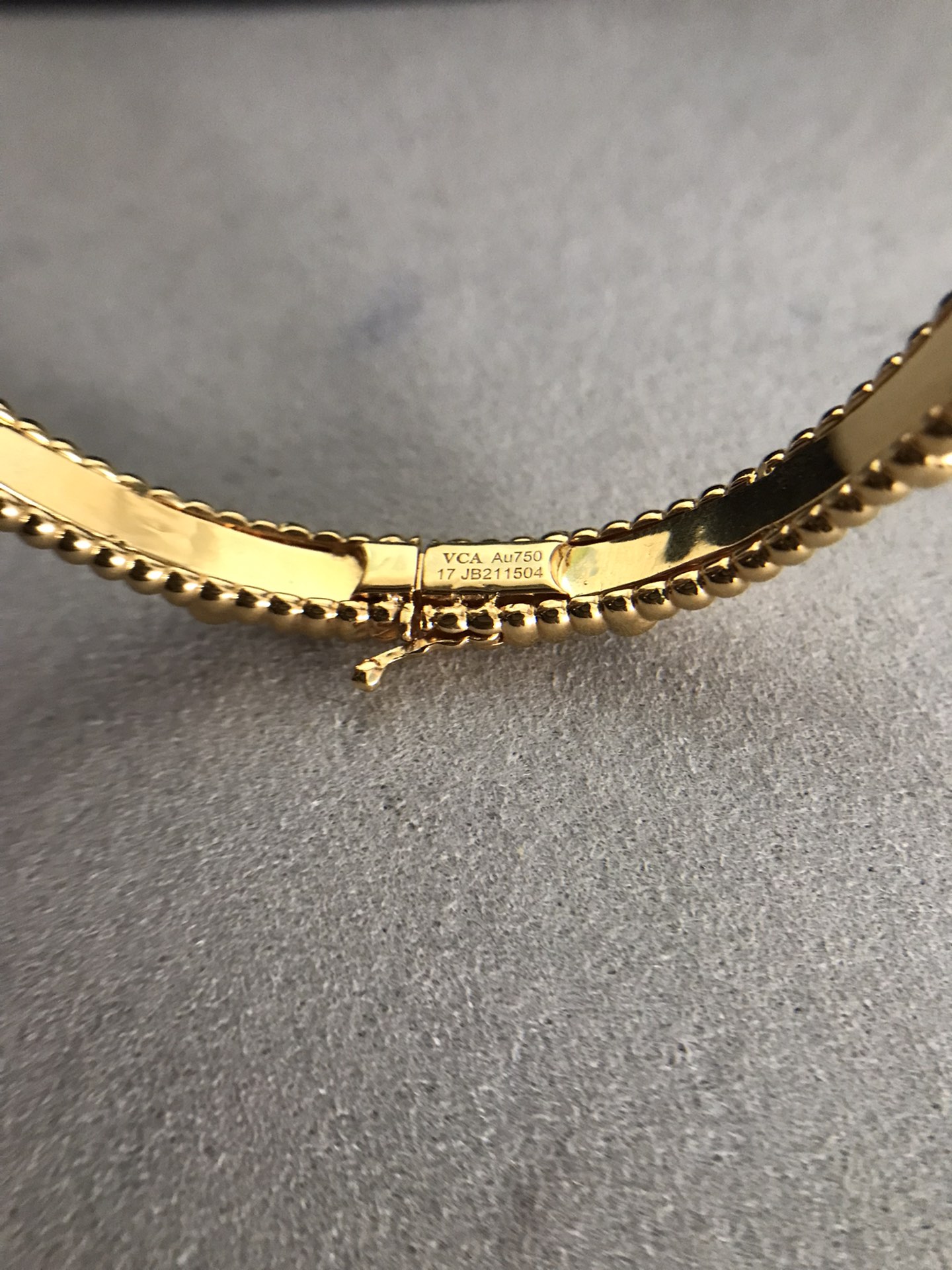 Van Cleef & Arpels Narrow Kaleidoscope Bangle