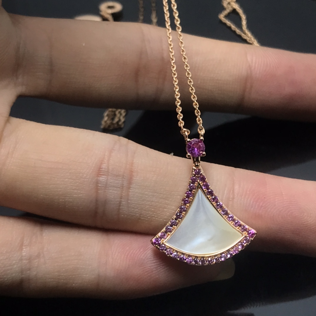 Bulgari necklace New Tanabata skirt necklace