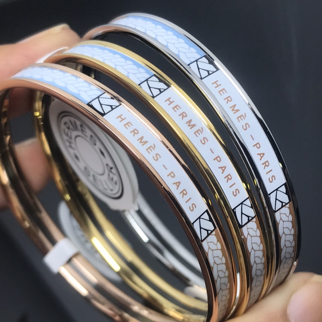 Hermes bracelet New pattern enamel bracelet