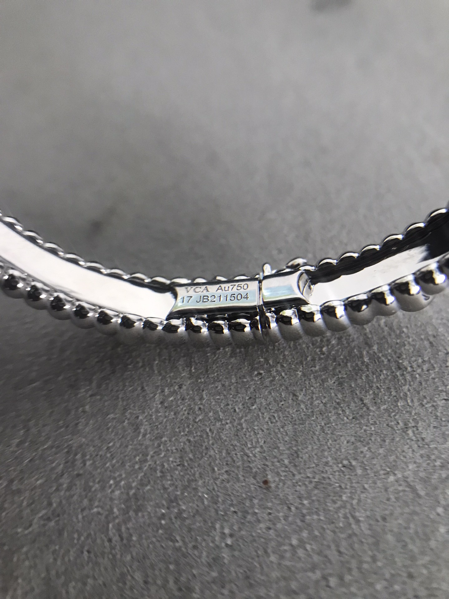 Van Cleef & Arpels Narrow Kaleidoscope Bangle