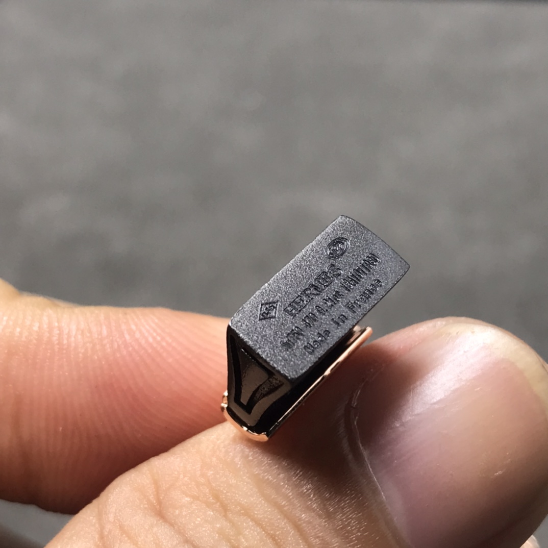 Hermes necklace New Black Warrior Bag Necklace