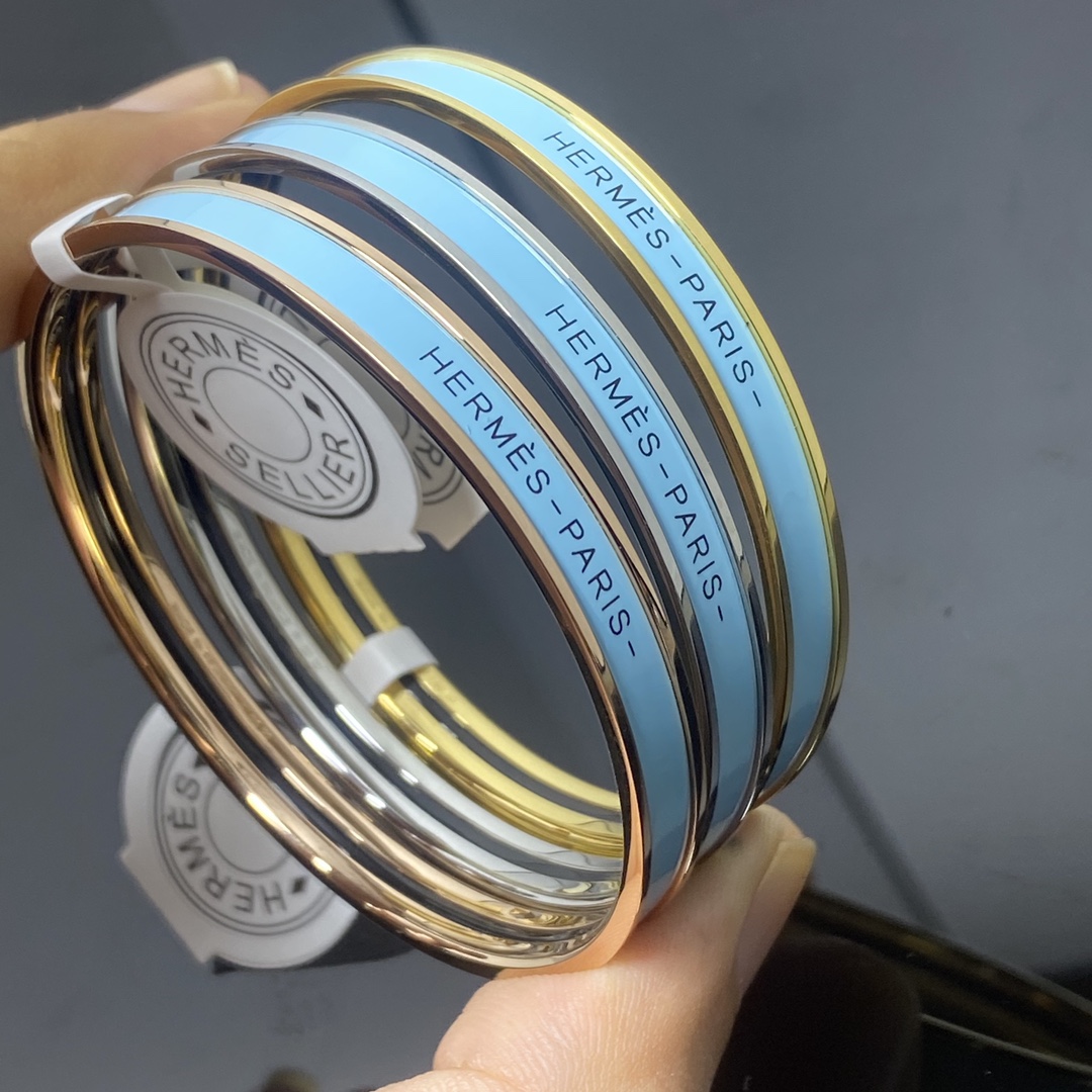 Hermes bracelet New enamel bracelet