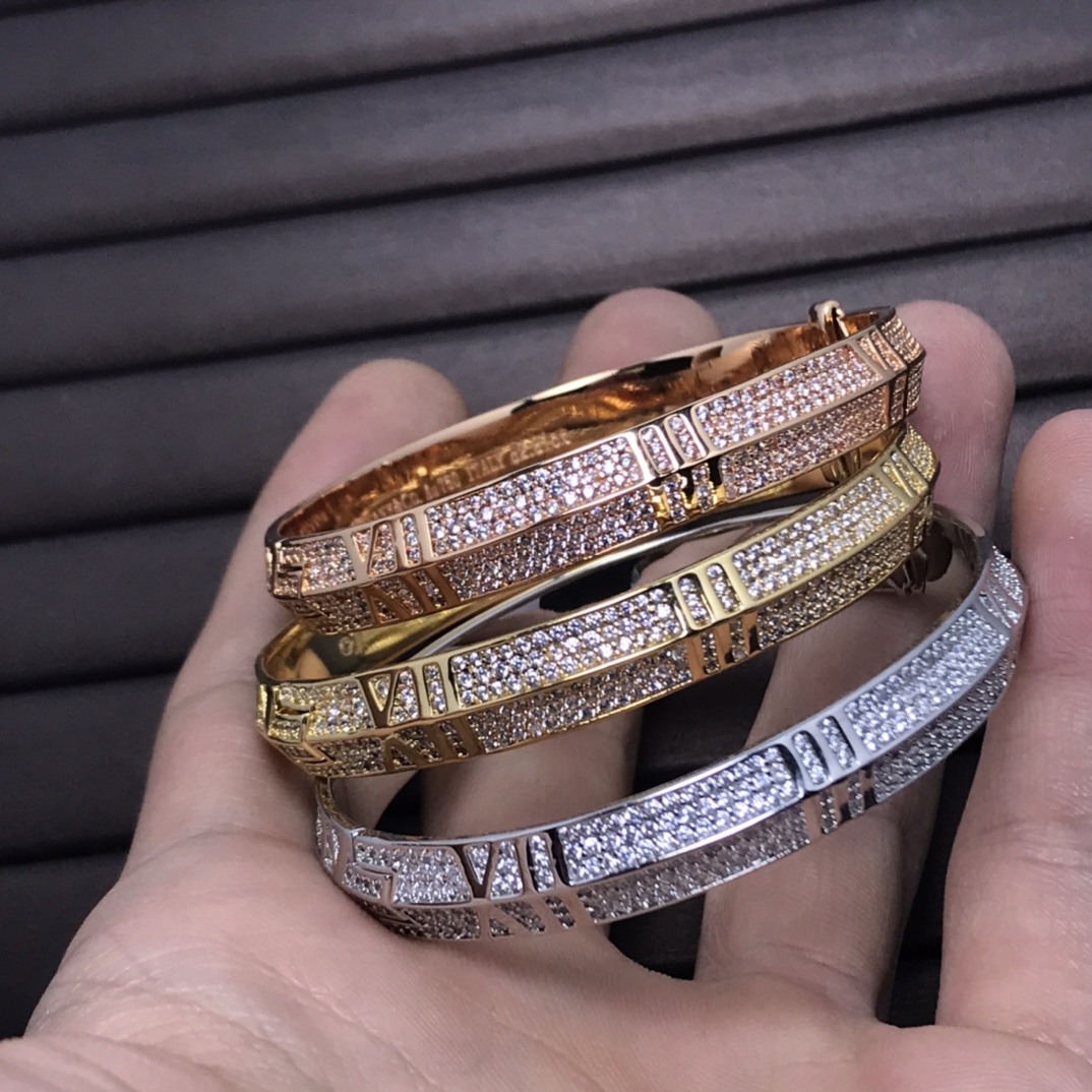 Tiffany Bracelet New Rome Starry Bracelet Rose Gold White Gold Yellow Gold High Version HD Stamp
