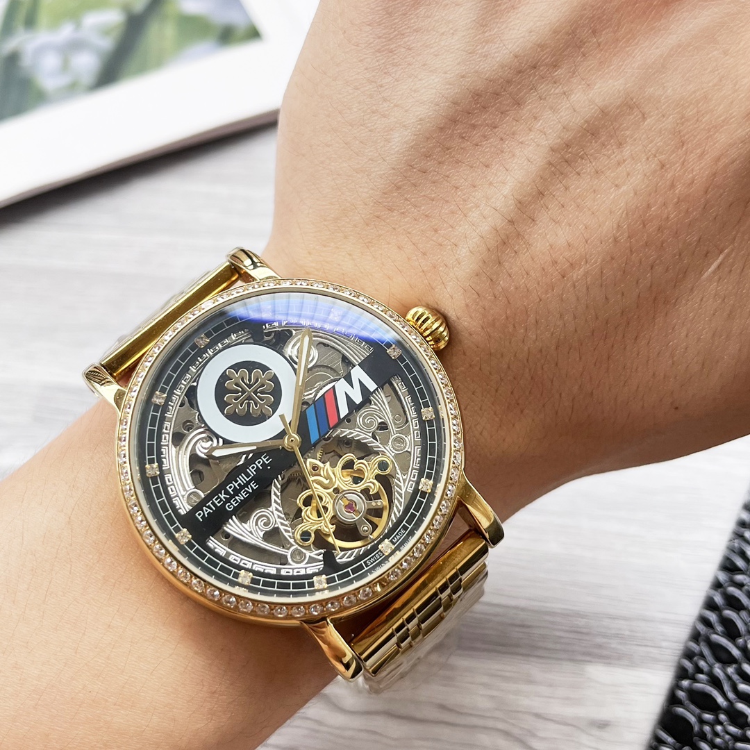 Patek Philippe Big Flywheel design boutique men's watch