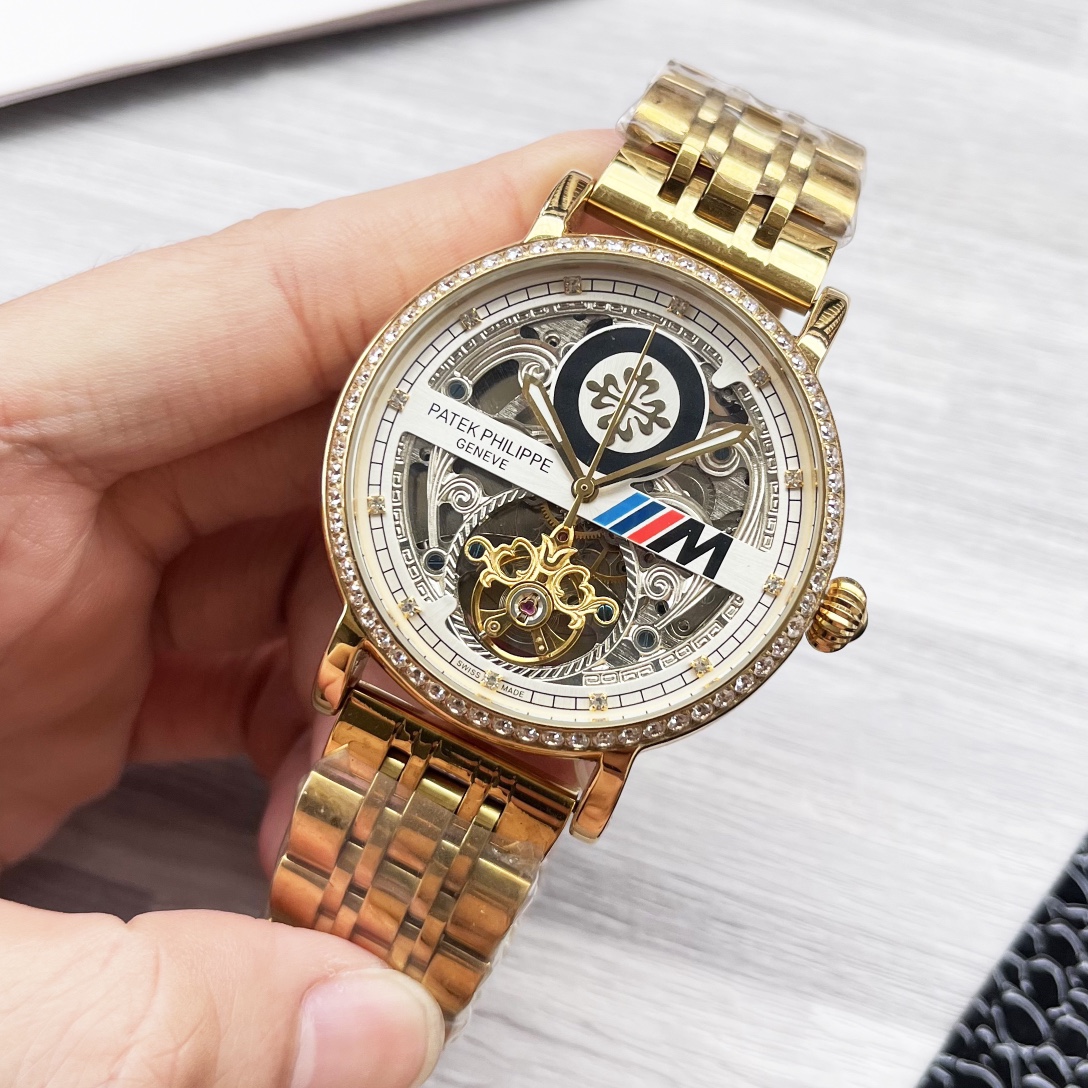 Patek Philippe Big Flywheel design boutique men's watch