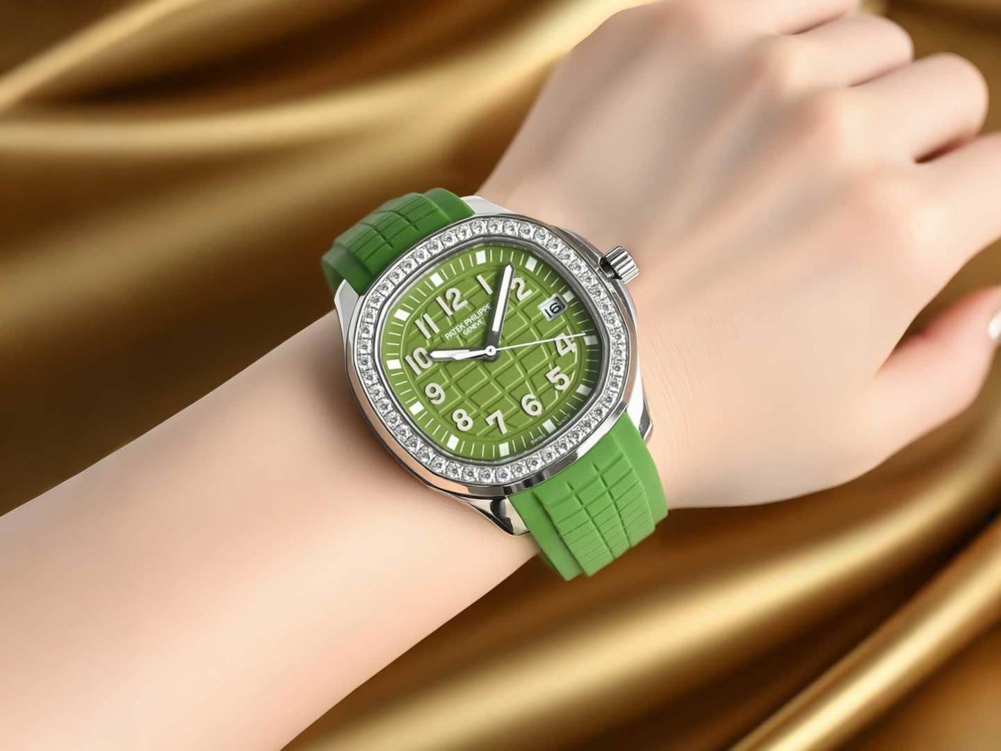 Patek Philippe Grenade AQUANAUT mechanical watch, 5167A5168G5167R