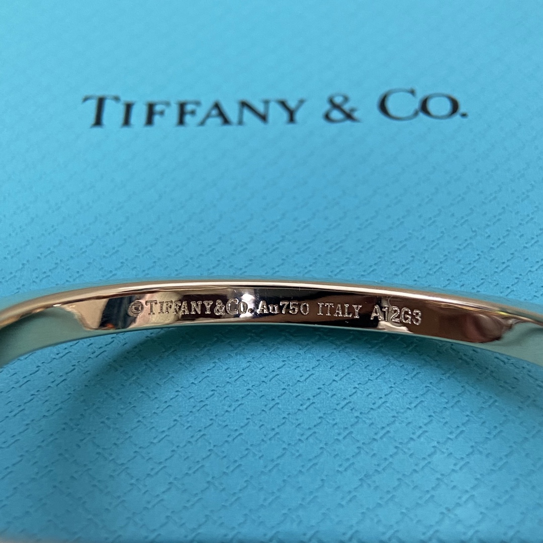 Tiffany Bracelet New Half Diamond U Lock Bracelet