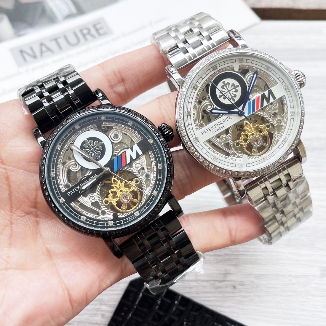 Patek Philippe Big Flywheel design boutique men's watch