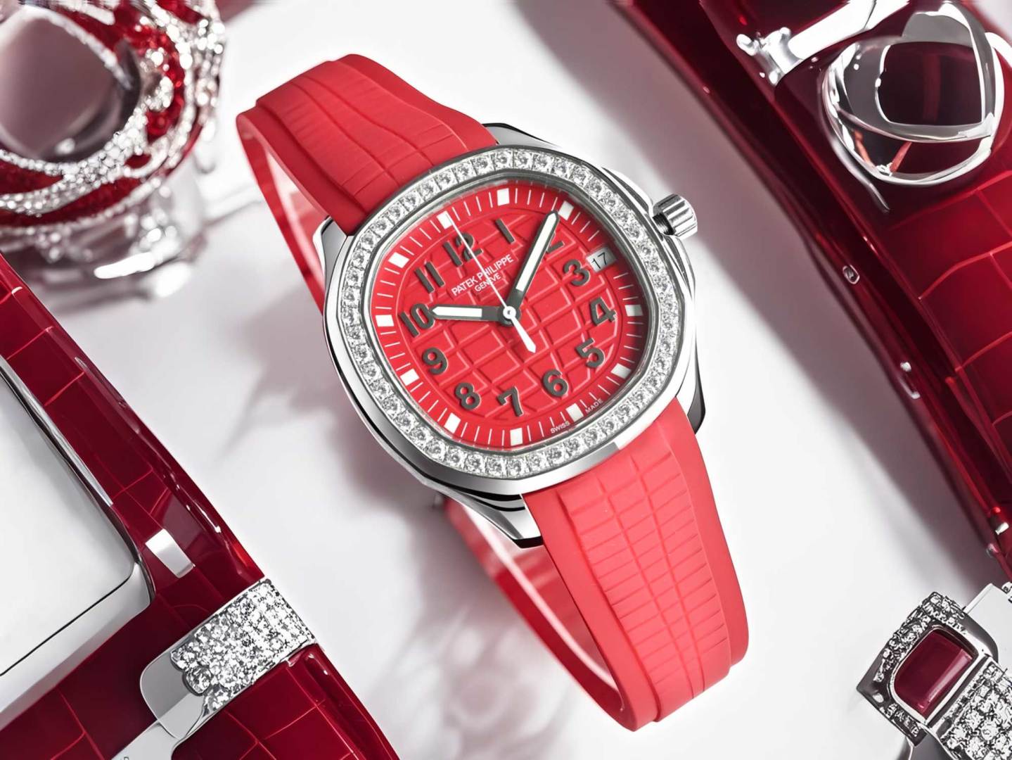 Patek Philippe Grenade AQUANAUT mechanical watch, 5167A5168G5167R