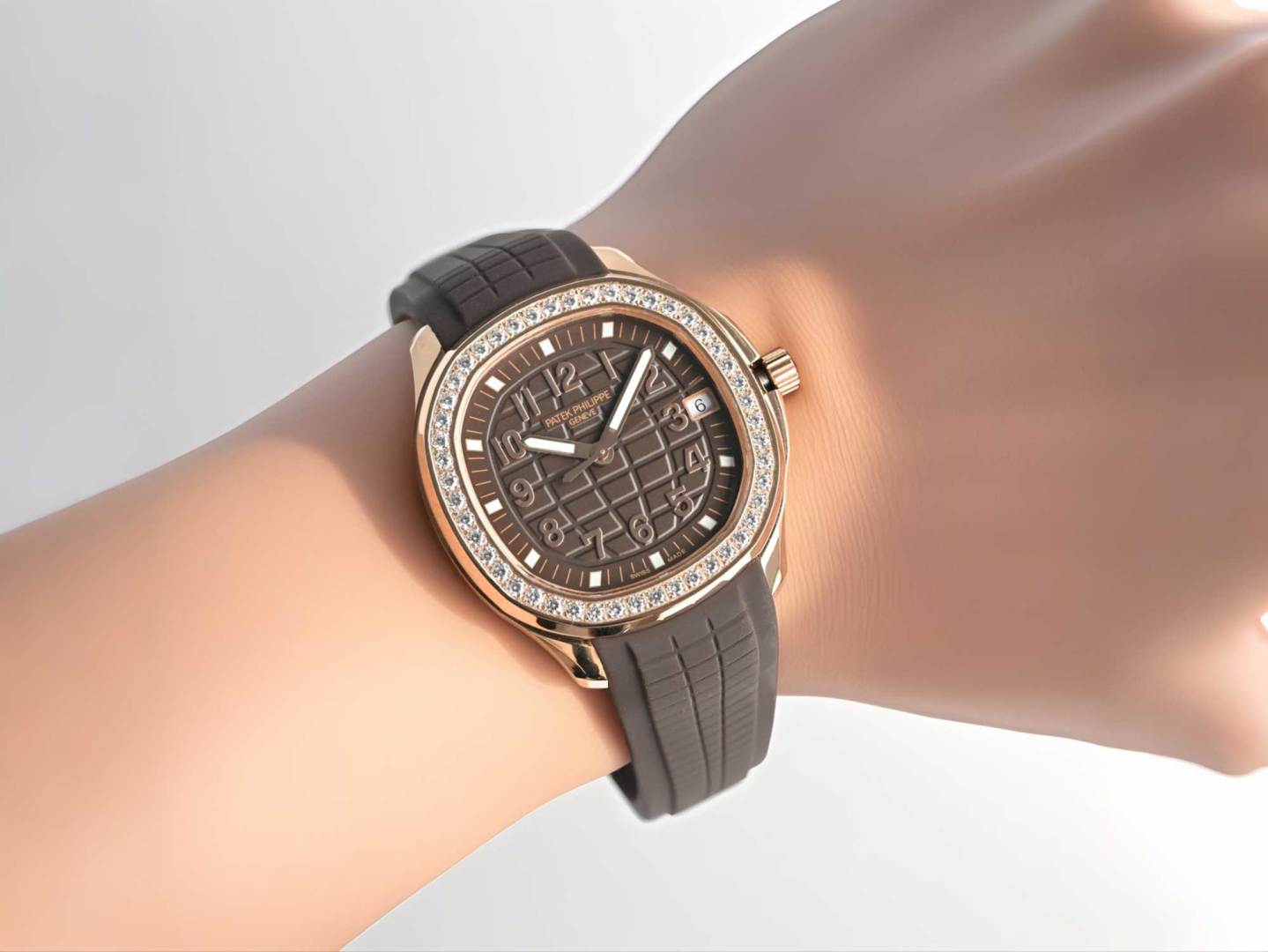 Patek Philippe Grenade AQUANAUT mechanical watch, 5167A5168G5167R