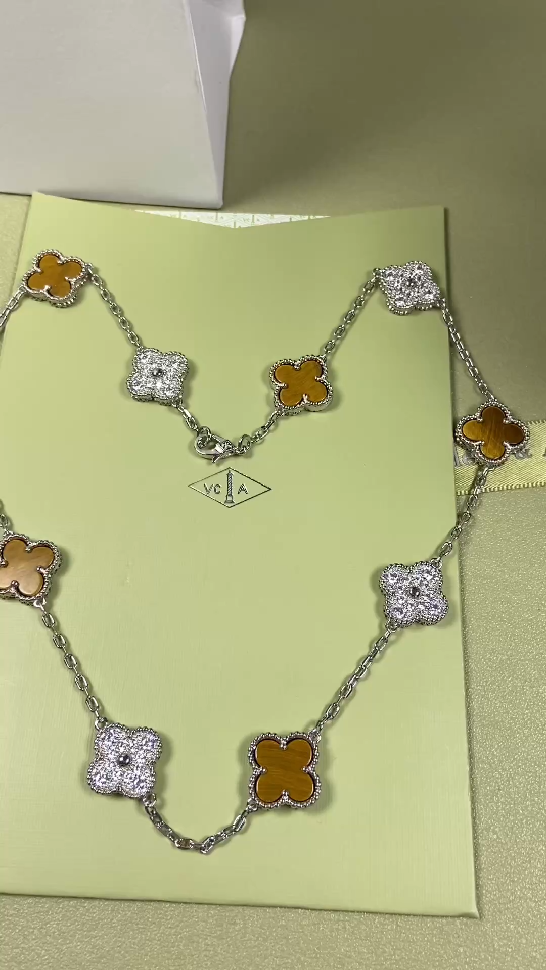 Van Cleef & Arpels 10 Clovers Necklace