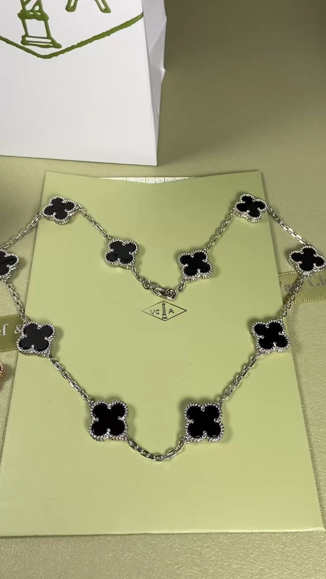 Van Cleef & Arpels 10 Clovers Necklace