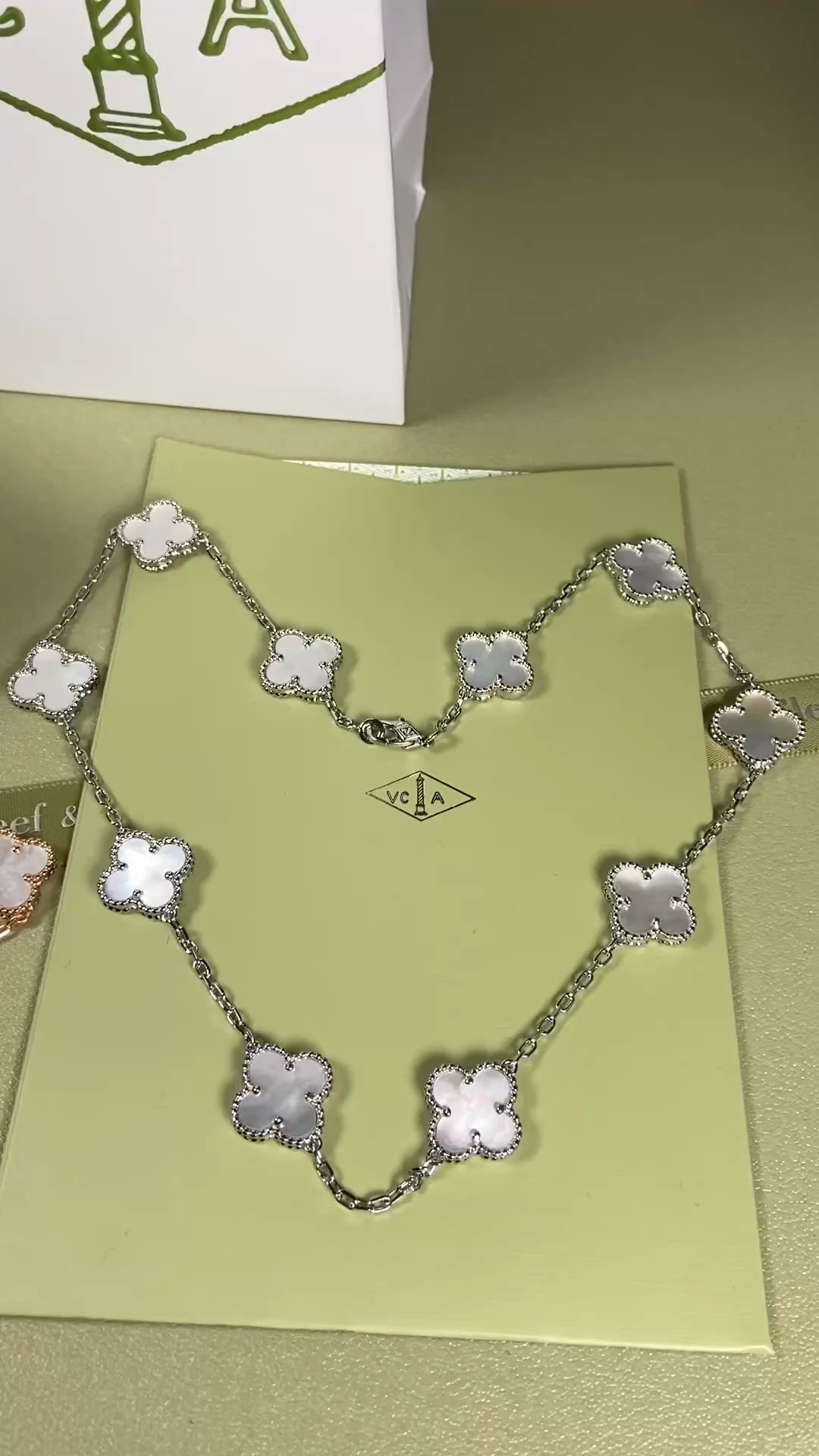 Van Cleef & Arpels 10 Clovers Necklace