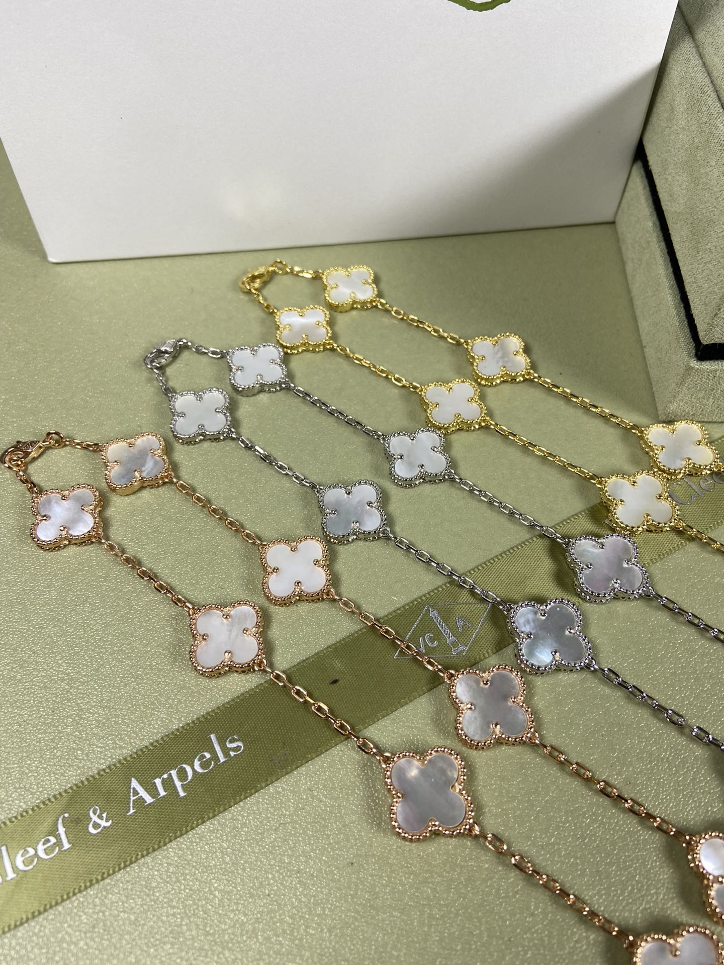 Van Cleef & Arpels 10 Clovers Necklace