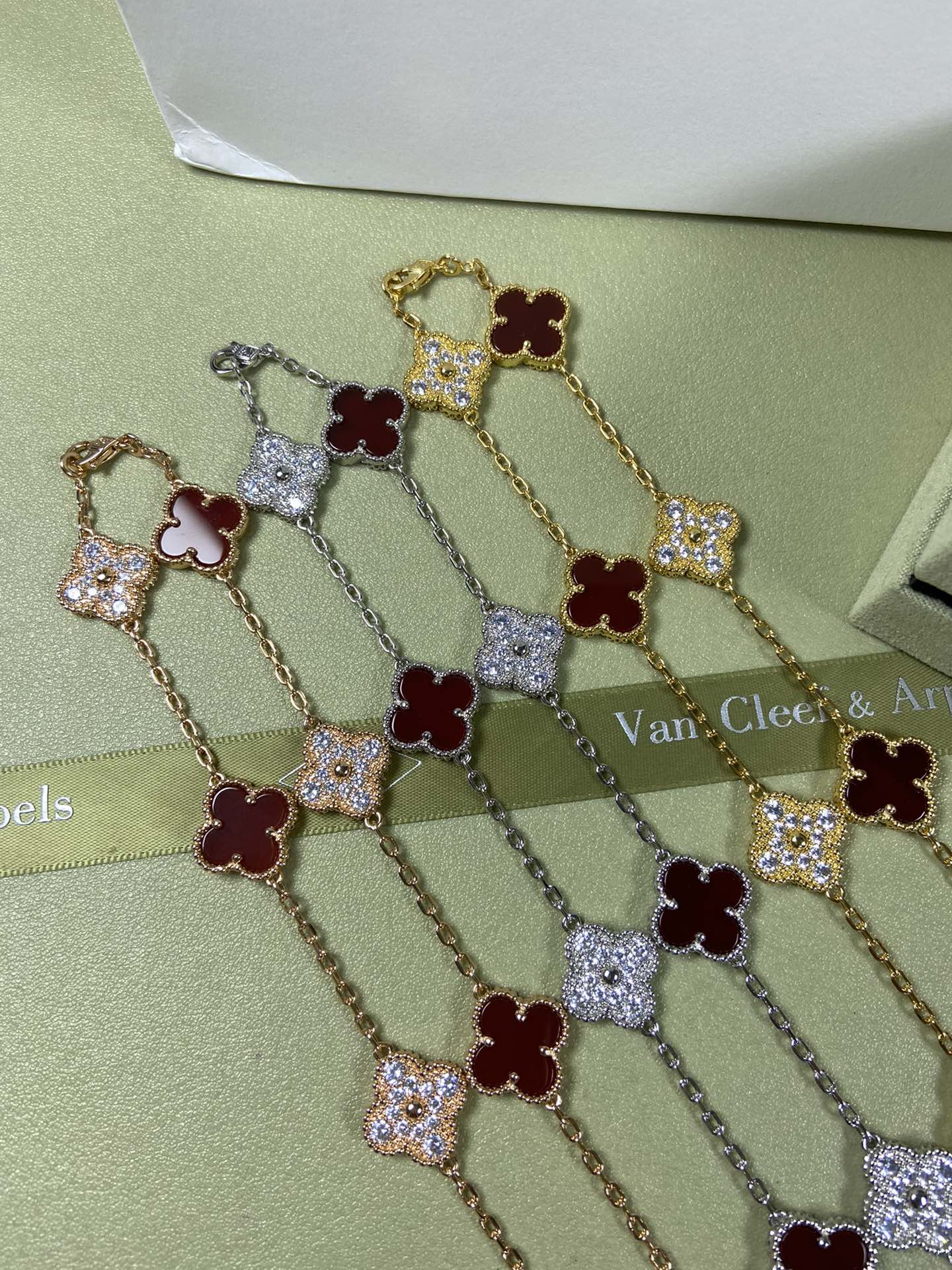 Van Cleef & Arpels 10 Clovers Necklace