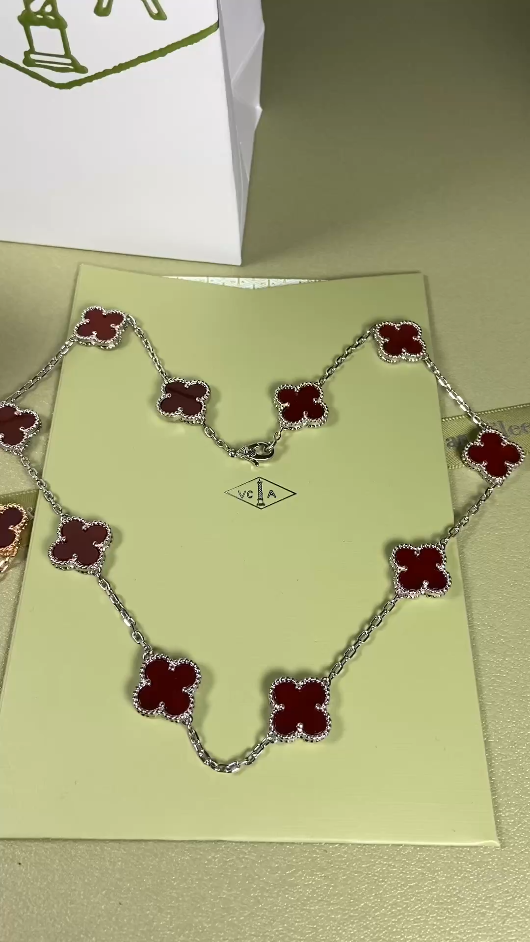 Van Cleef & Arpels 10 Clovers Necklace