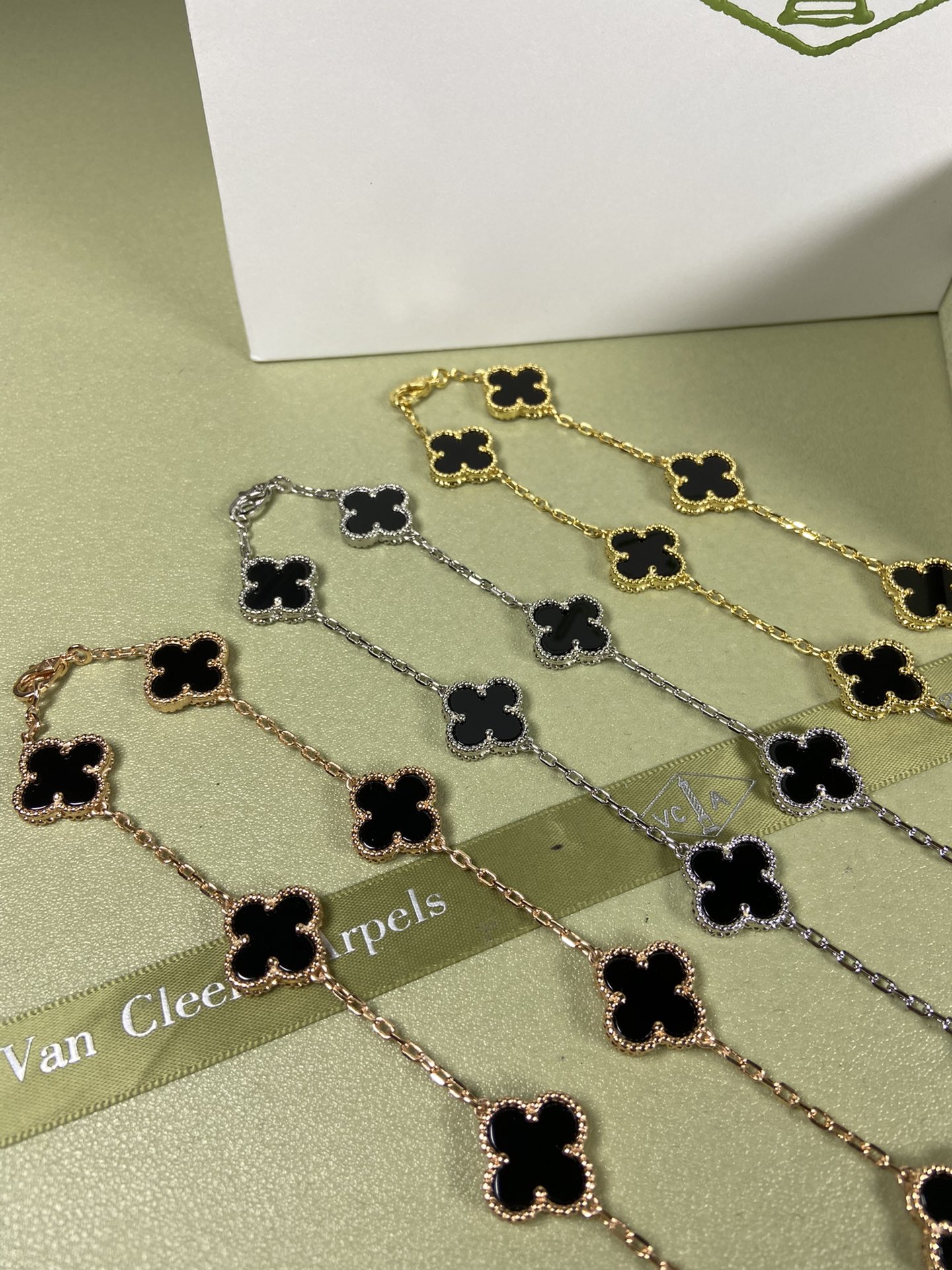 Van Cleef & Arpels 10 Clovers Necklace