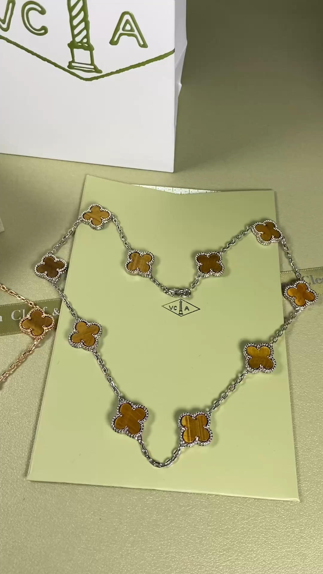 Van Cleef & Arpels 10 Clovers Necklace