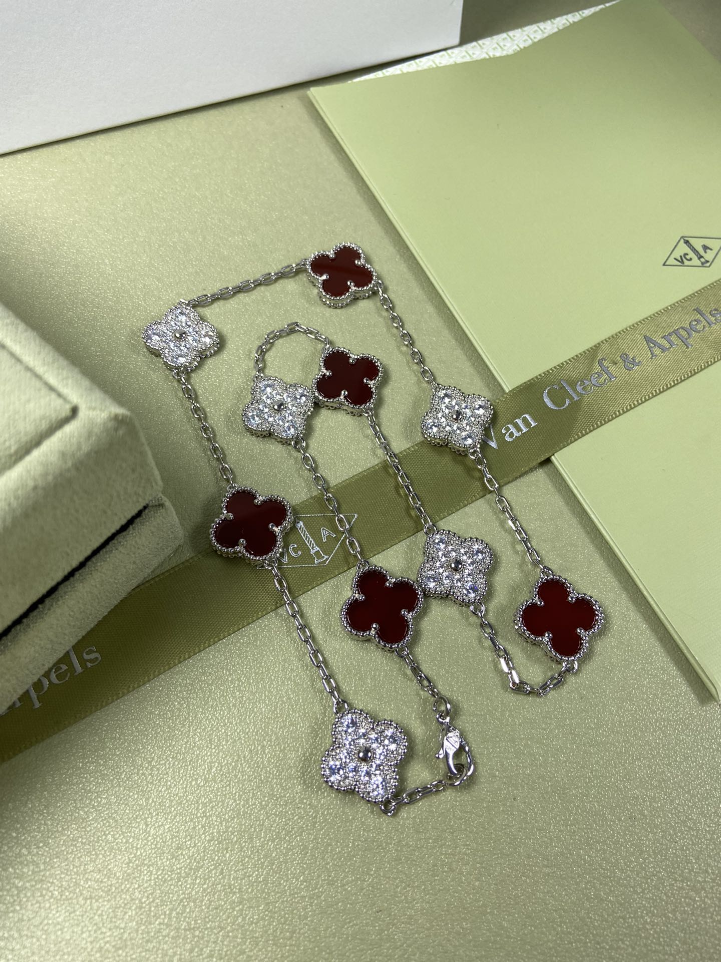 Van Cleef & Arpels 10 Clovers Necklace