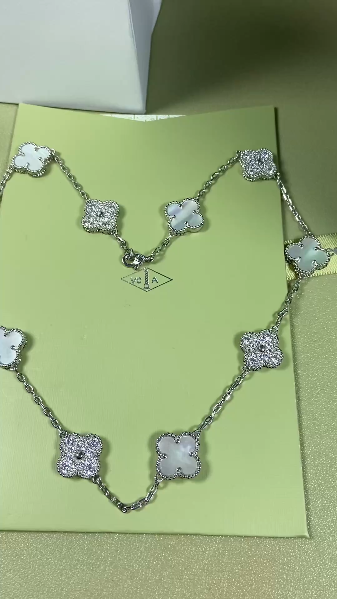 Van Cleef & Arpels 10 Clovers Necklace